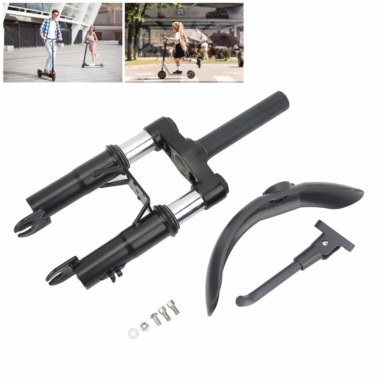 Socobeta Horquilla Delantera Aleación Aluminio para Xiaomi M365 Pro 1S Patinete Eléctrico