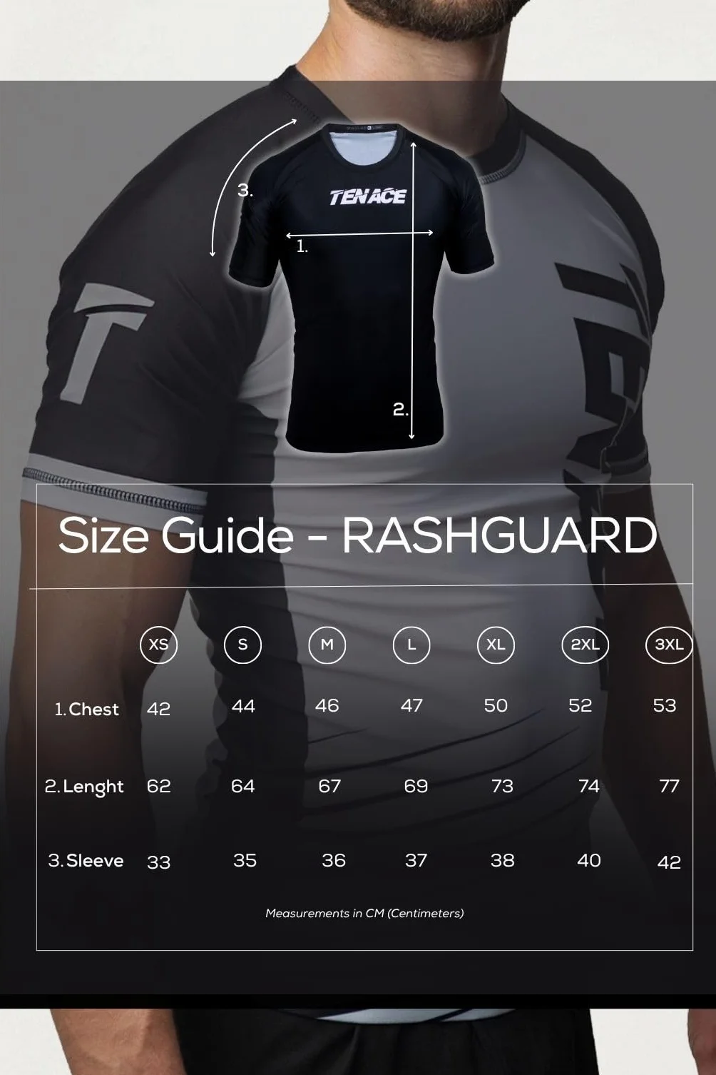 Tenace Camiseta Compresión Diseño Jiu Jitsu Competición - Rashguard para Entrenamiento MMA, BJJ, Grappling