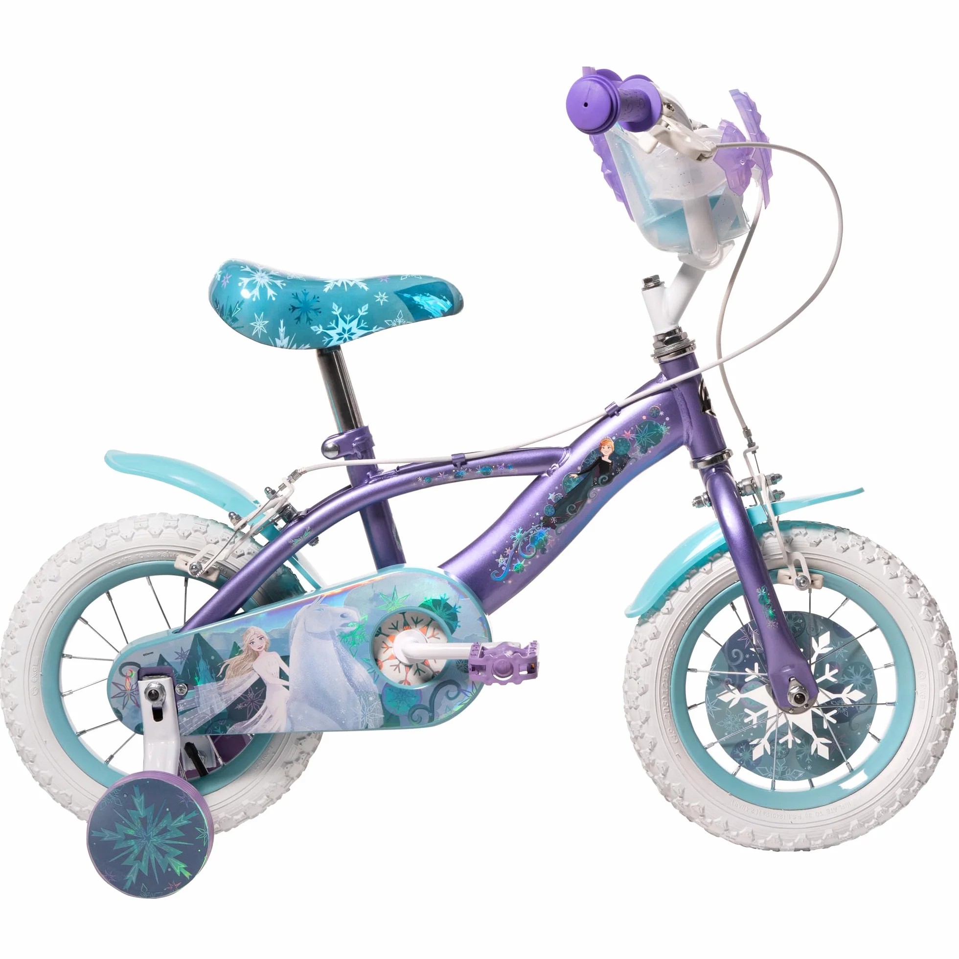 Huffy Disney Frozen 12" Inch Bicicleta para niños, 3-5 años