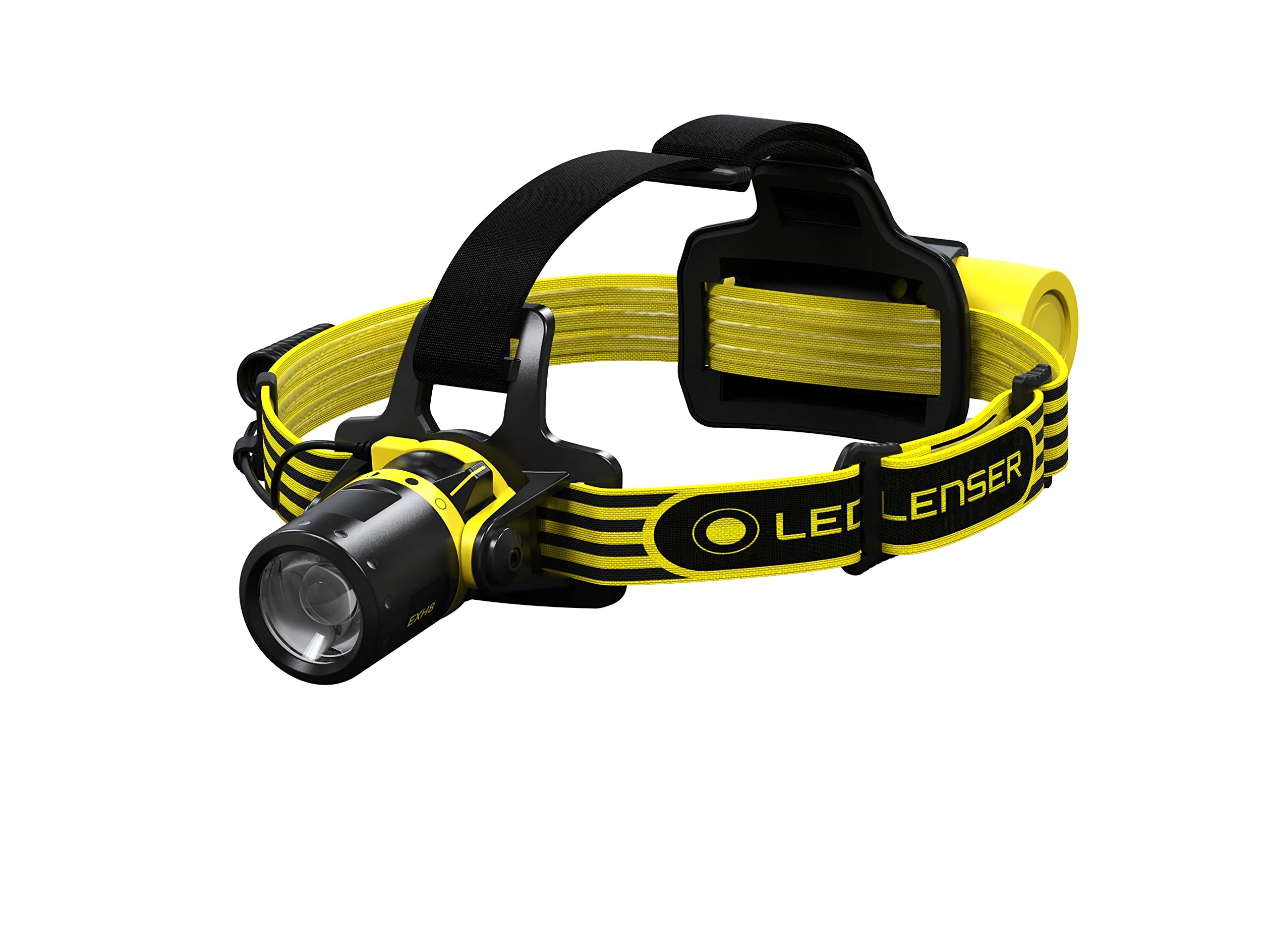 Ledlenser EXH8 Linterna Frontal ATEX Zona 0, 180lm, Pila AA, IP66, 2 Modes | Seguridad intrínseca, hasta 40h de autonomía, alcance 40m, para atmósferas explosivas