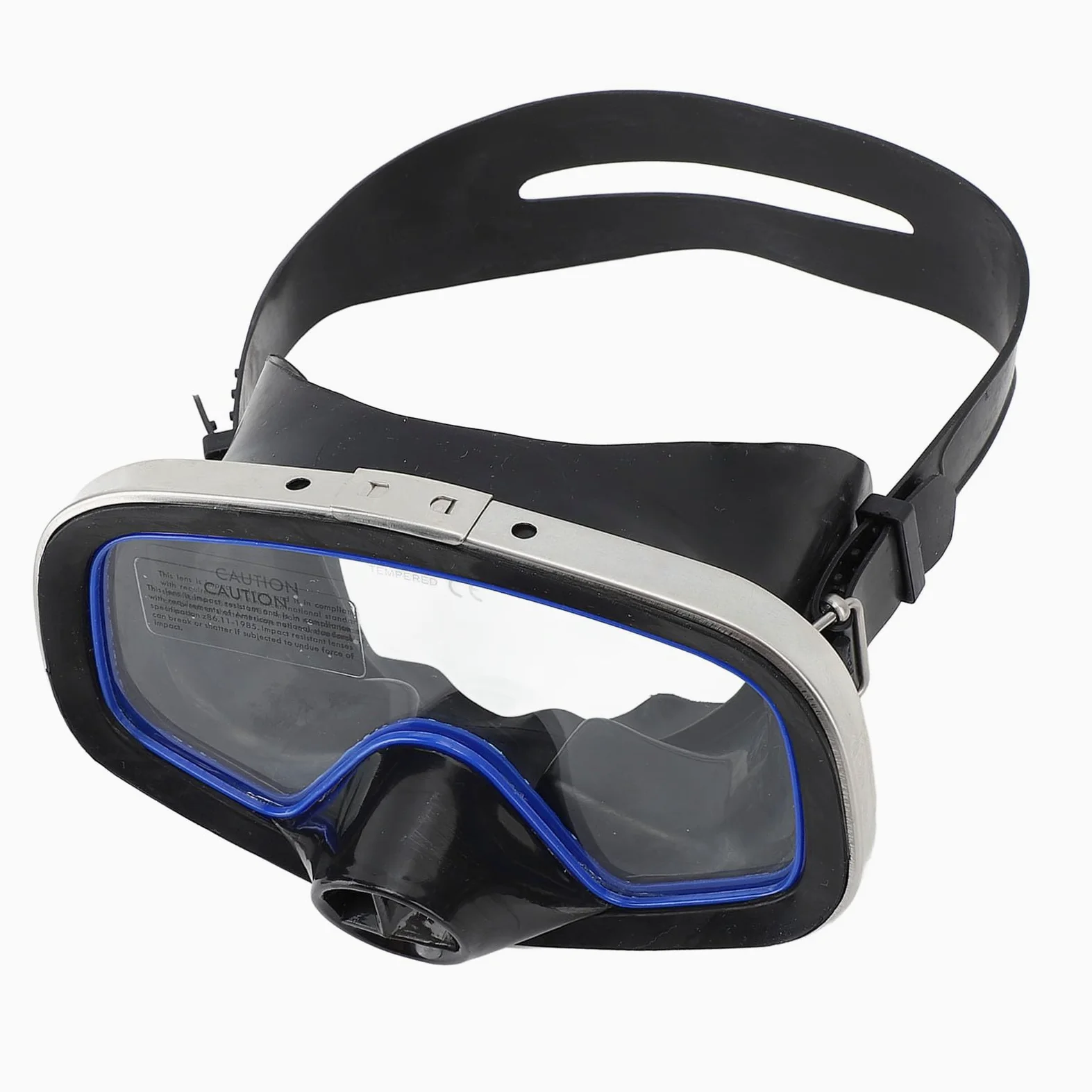 Gafas de Buceo, Lentes de Vidrio Templado a Prueba de Agua de Silicona, Gafas Subacuáticas con Vista Clara, Cómodas a Prueba de Arañazos para Bucear, Nadar y Bucear