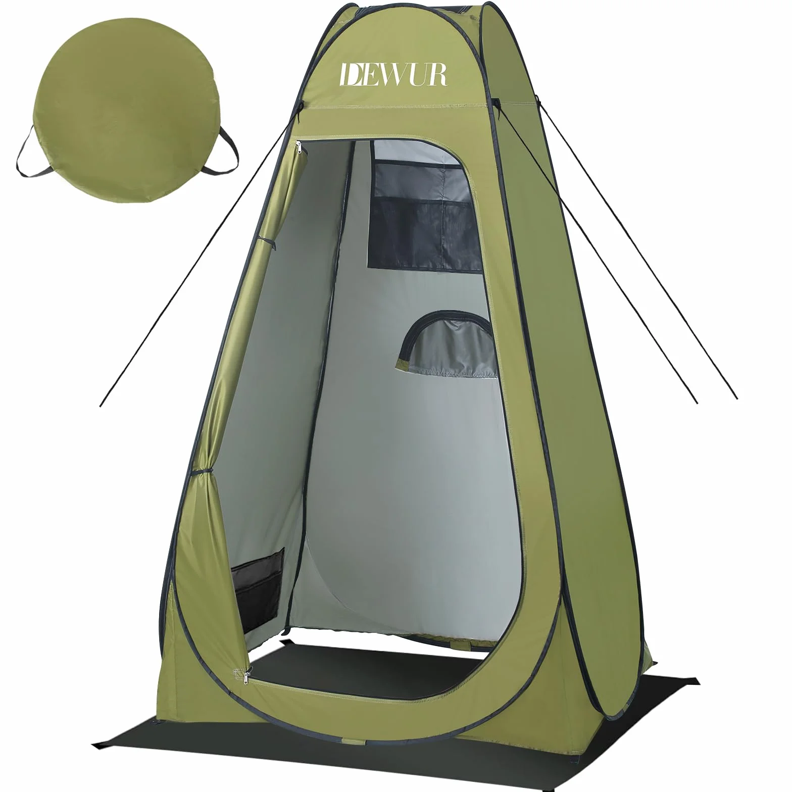 Tienda de campaña para baño con protección UV 50+, vestuario privado para exteriores