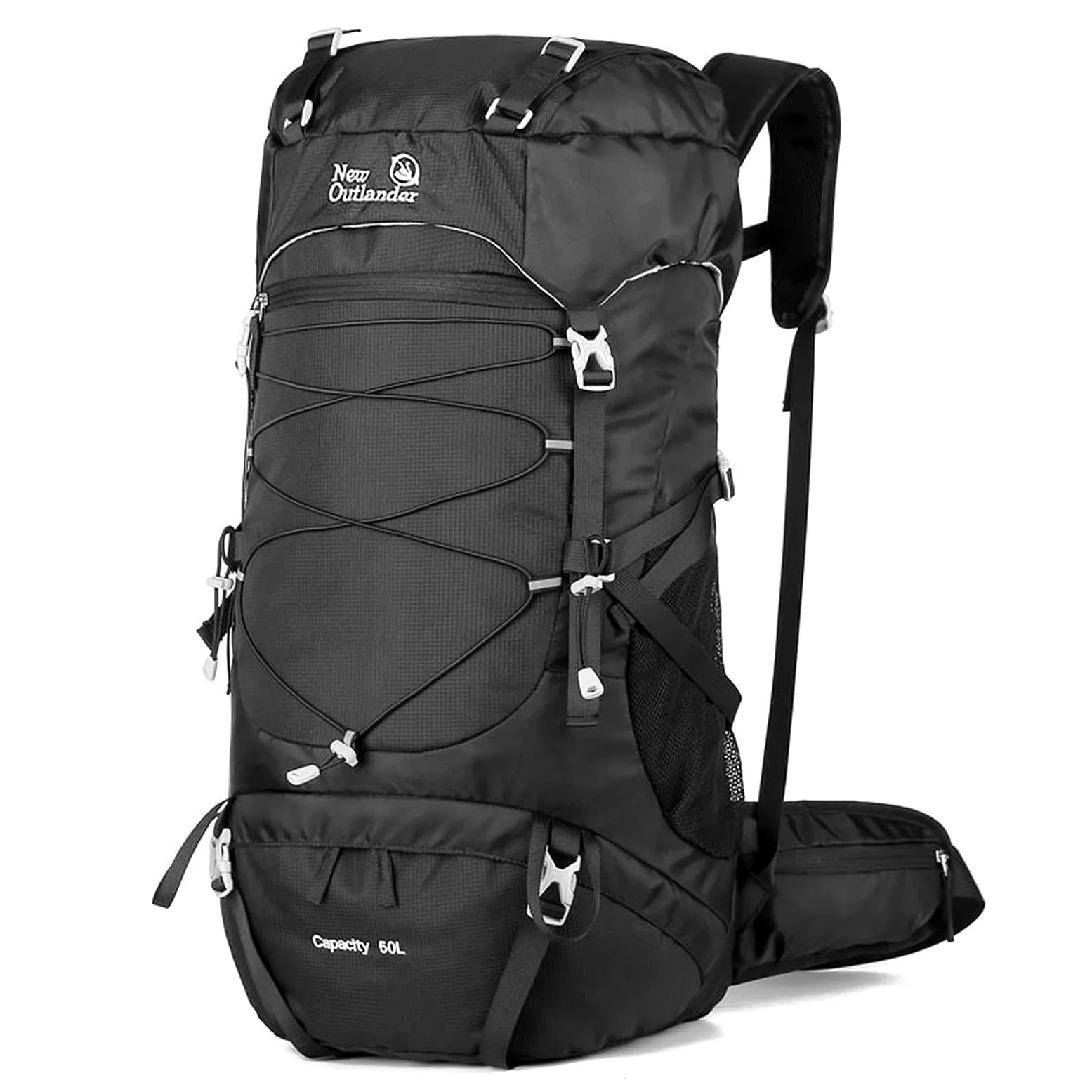 Lixada Mochila de Senderismo de 50L Mochila de Viaje para Acampar MontañIsmo Mochila para Deportes al Aire Libre Mochila Grandes para Hombre y Mujer Impermeable Mochila de Senderismo Mochila de Viaje