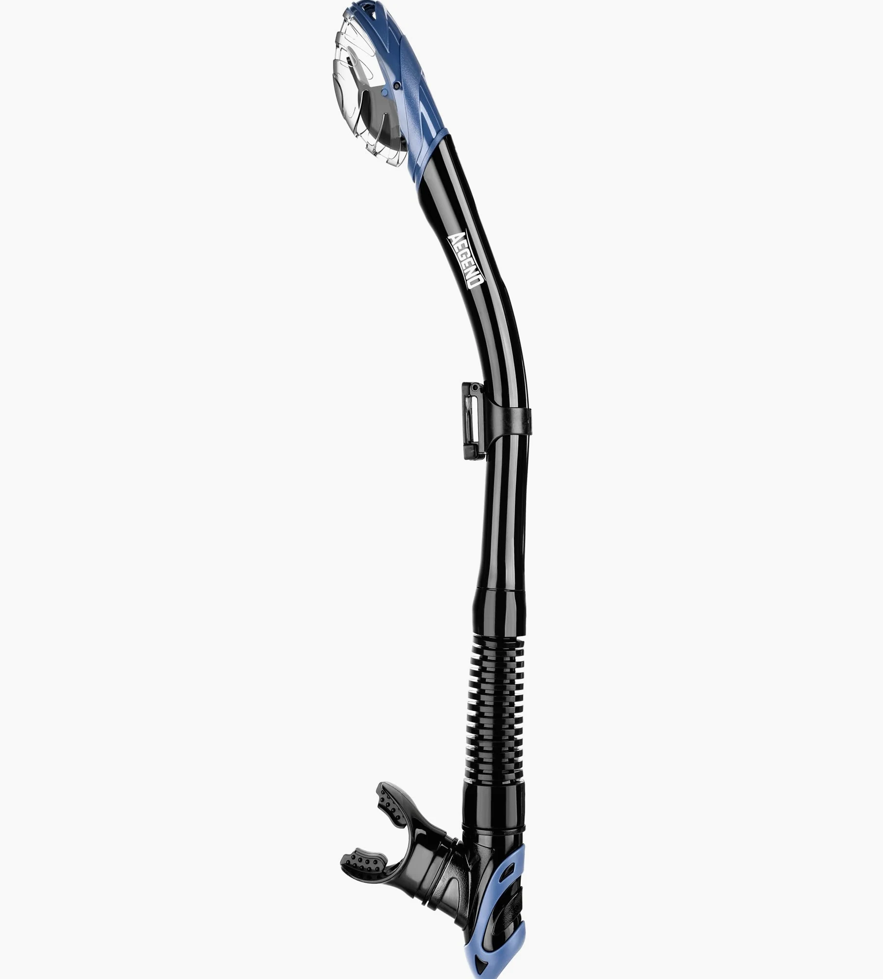 Aegend Snorkel seco de buceo para adultos y jóvenes, equipo de esnórquel con válvula seca superior, perfecto para esnórquel, buceo libre, natación y buceo