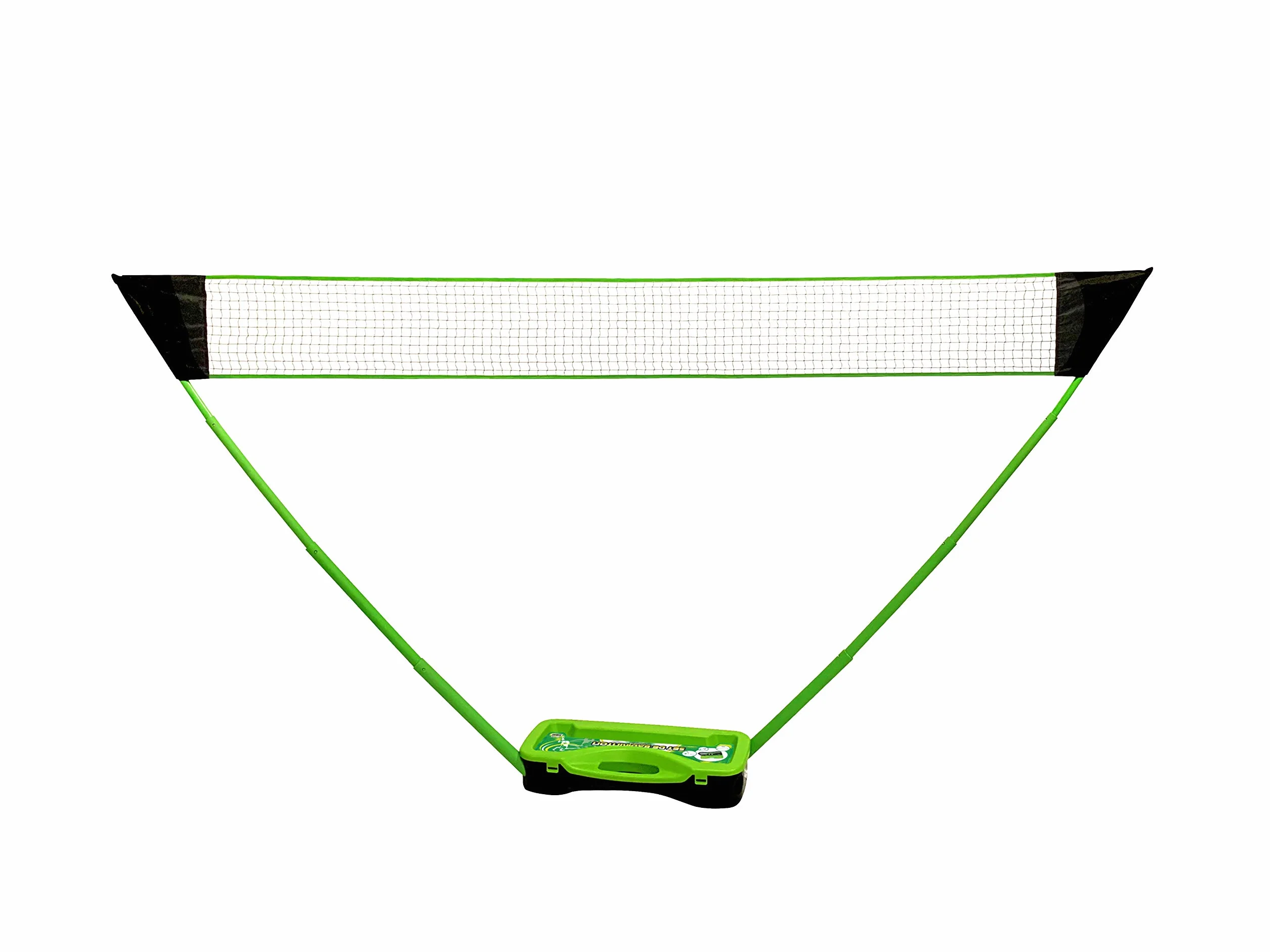 Badminton juego completo con redes raquetas volantes funda almacenamiento 295 x 38 x 154 cm
