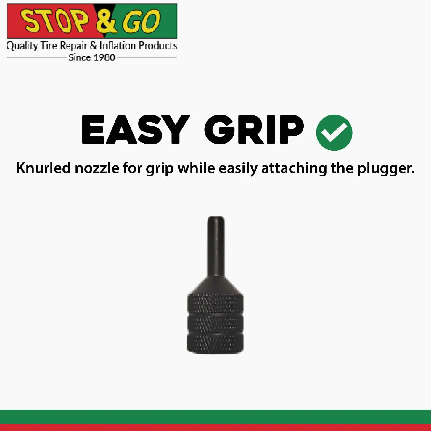 Stop & Go 1000 Reparación de neumáticos, Negro