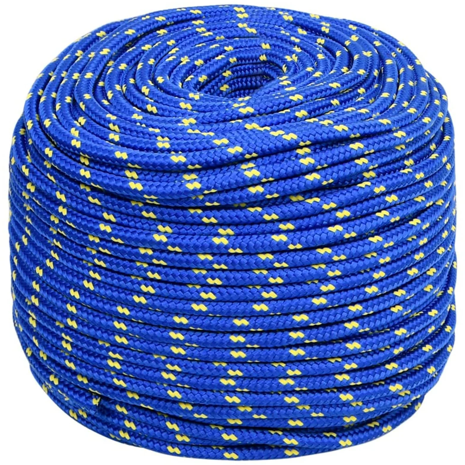 LAPOOH Cuerda de Barco Polipropileno Azul 10 mm 500 m, Roll Drap, Cuerda Marina, Cuerda Tendedero, Cuerda Toldo Exterior, Cuerda De Lona, Cuerda Barco