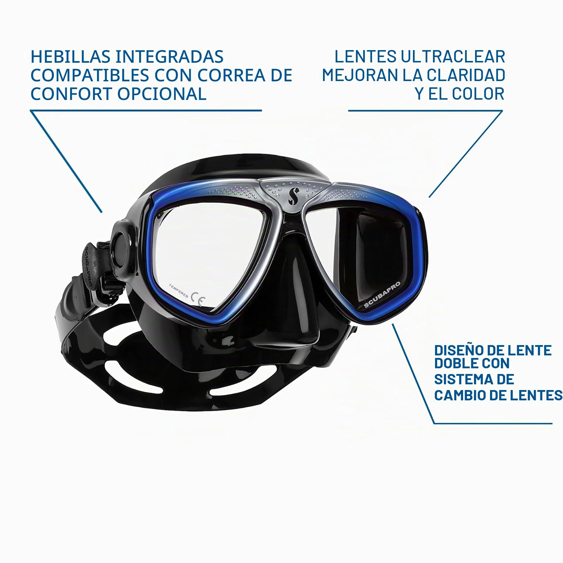 Máscara de Buceo Scubapro Zoom EVO