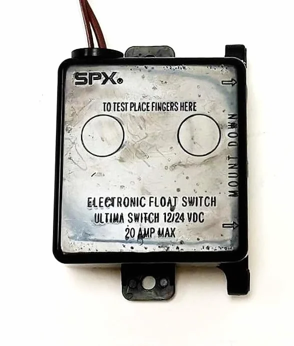 SPX FLOW Ultima Switch 20 A 12/24 V Interruptor Automático Electrónico Johnson Pump para Bomba de Sentina Heavy Duty, Bomba de Barco, Bomba de Yate