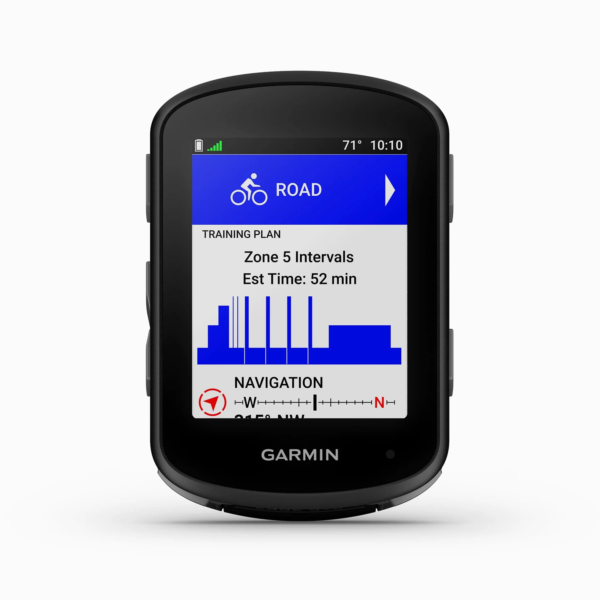 Garmin Edge 540 Solar - Ordenador de ciclismo GPS con carga solar y controles de botón