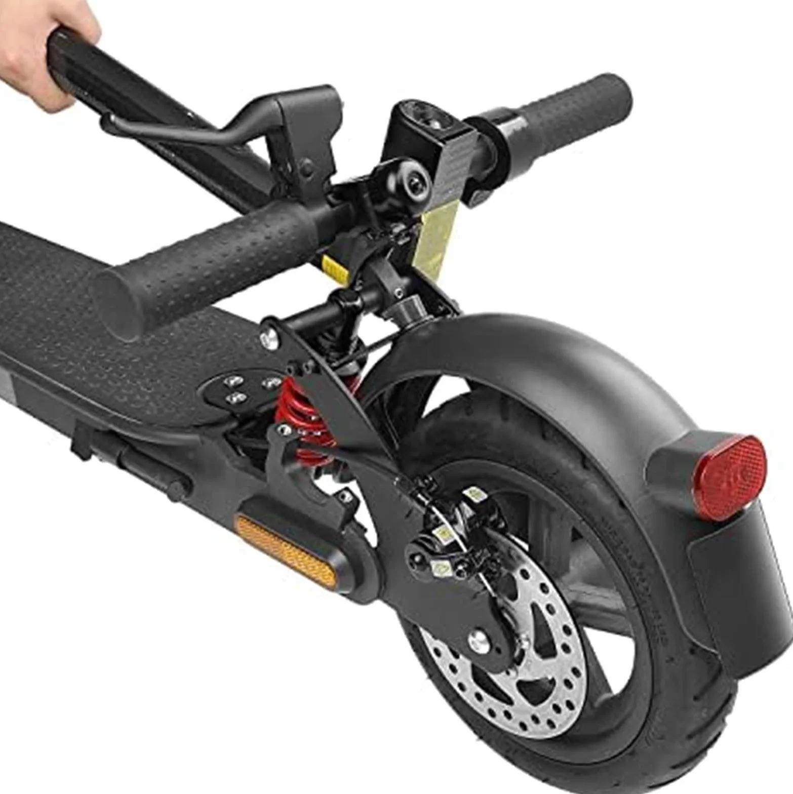Suspensión Trasera for Patinete eléctrico Xiaomi Pro Pro2, Amortiguador Trasero, Juego de Horquilla - Pro/Pro2 Rojo Resorte de suspensión Delantera para patineta(Red 80mm for M365+1S)