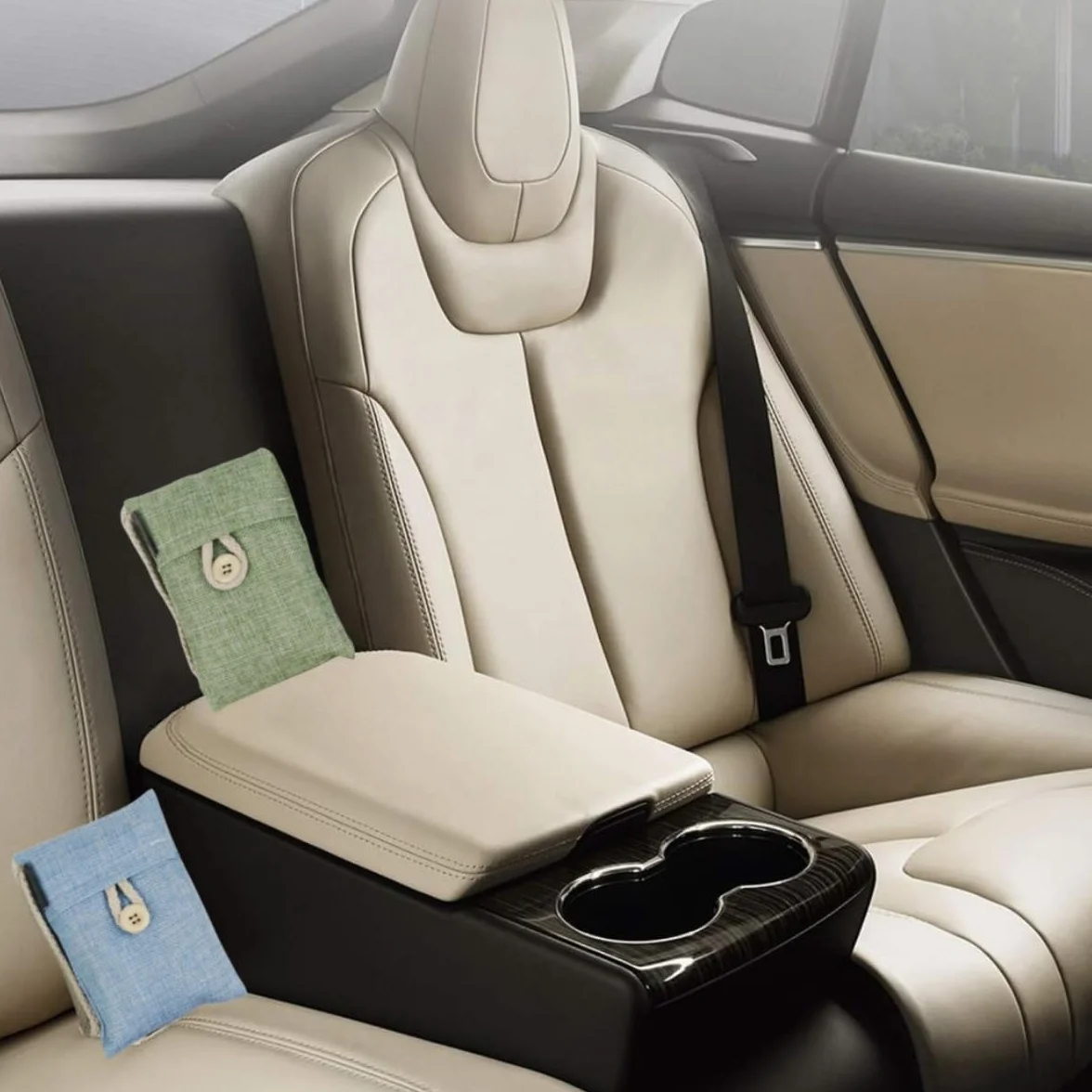 Bolsas de carbón activado 4 Piezas 100g Elimina los Olores Purificador Deshumidificador para Zapatos Coche