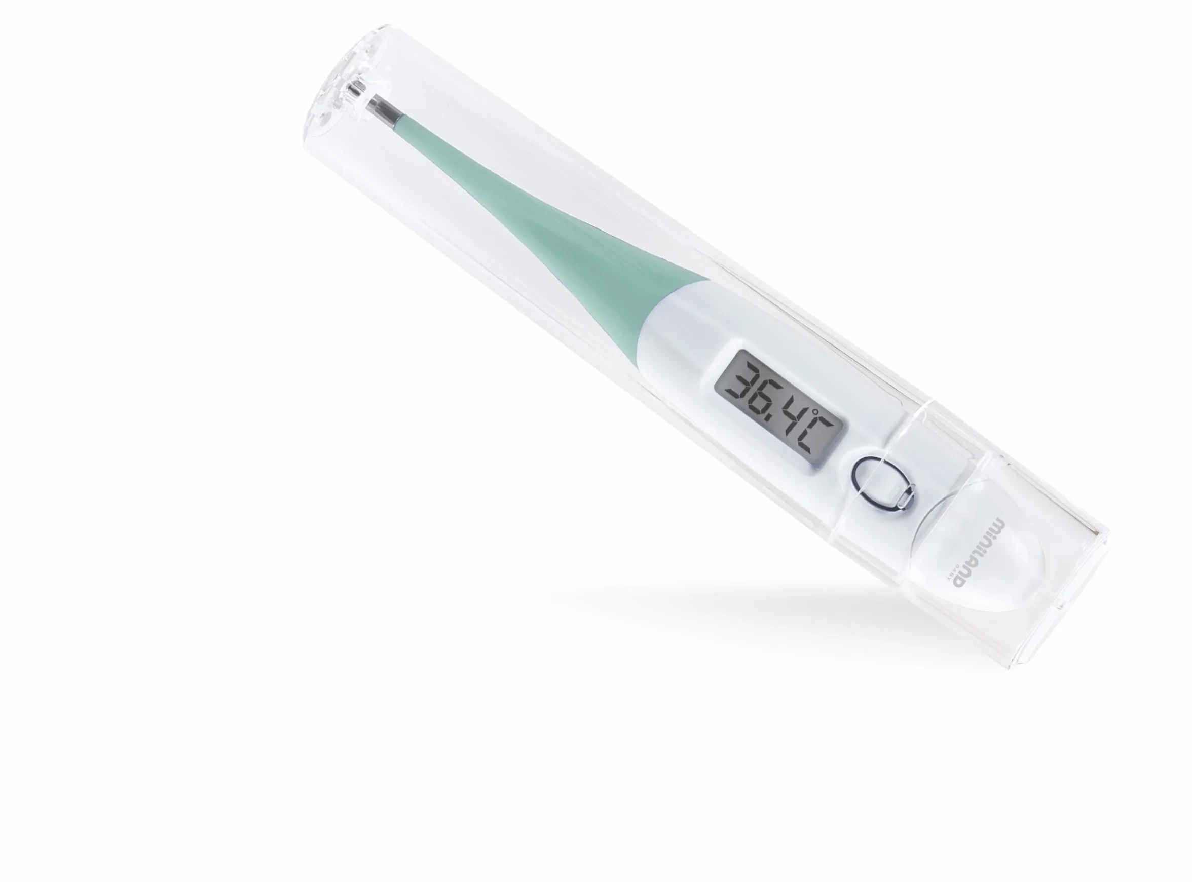 Miniland Thermoflexi Termometro Digital Flexible Impermeable con Alarma de Fiebre para Adultos y Niños