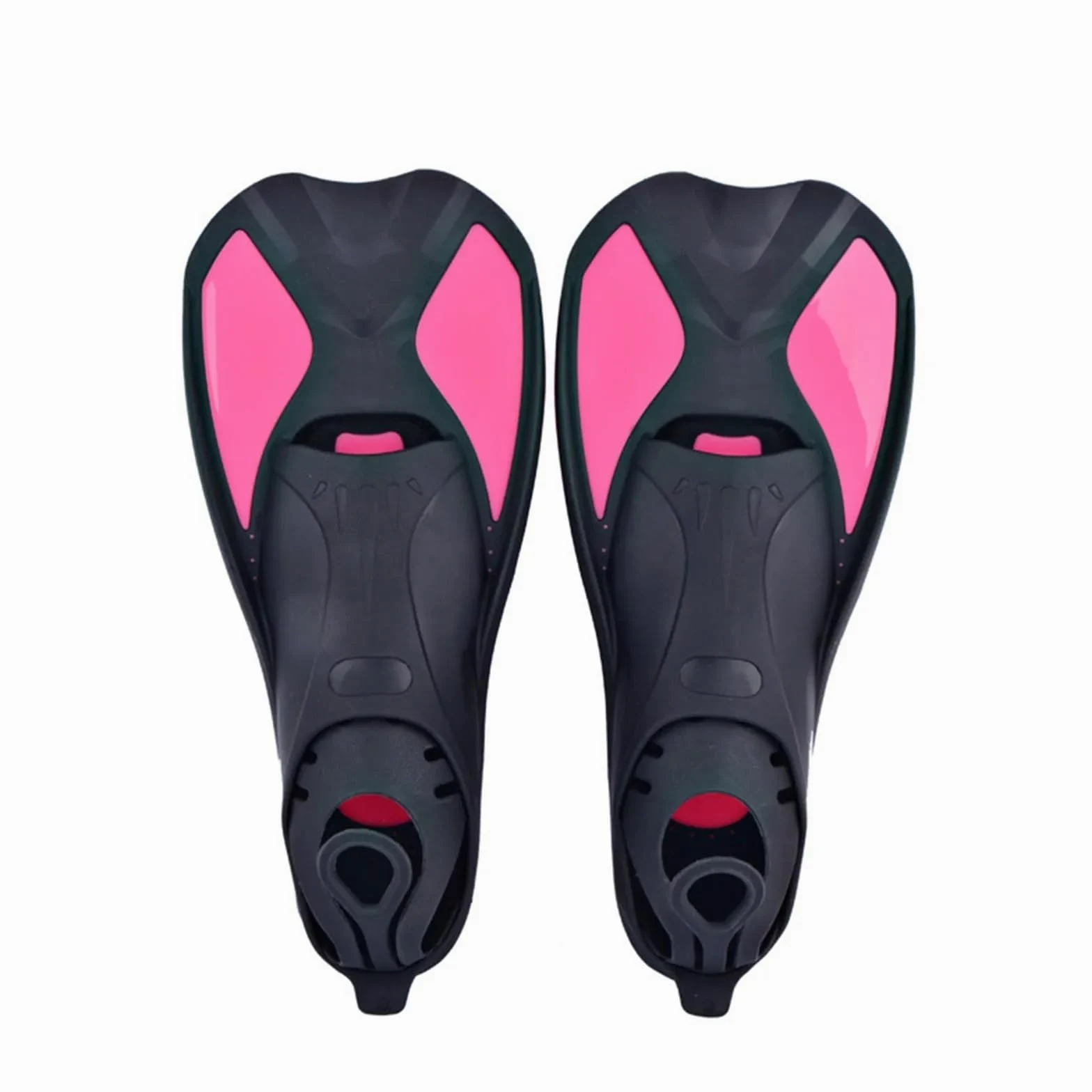 Aletas Buceo Aletas de natación Cortas for esnórquel, tamaño Ajustable, cómodas de Usar, Aletas de natación Cortas y Flexibles, Equipo de esnórquel Profesional Aletas De Buceo(XS)