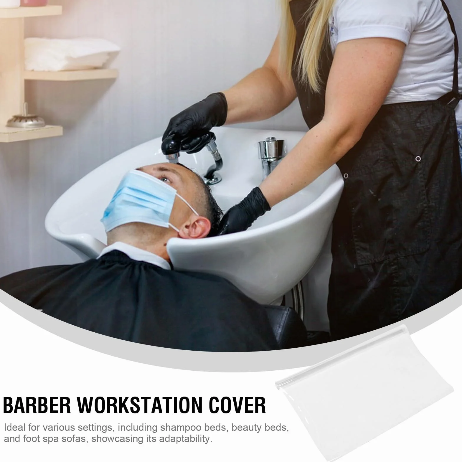 Funda de Plástico Transparente para SPA y Sofá de Pie Resistente Material PVC Duradero para Silla de Salón