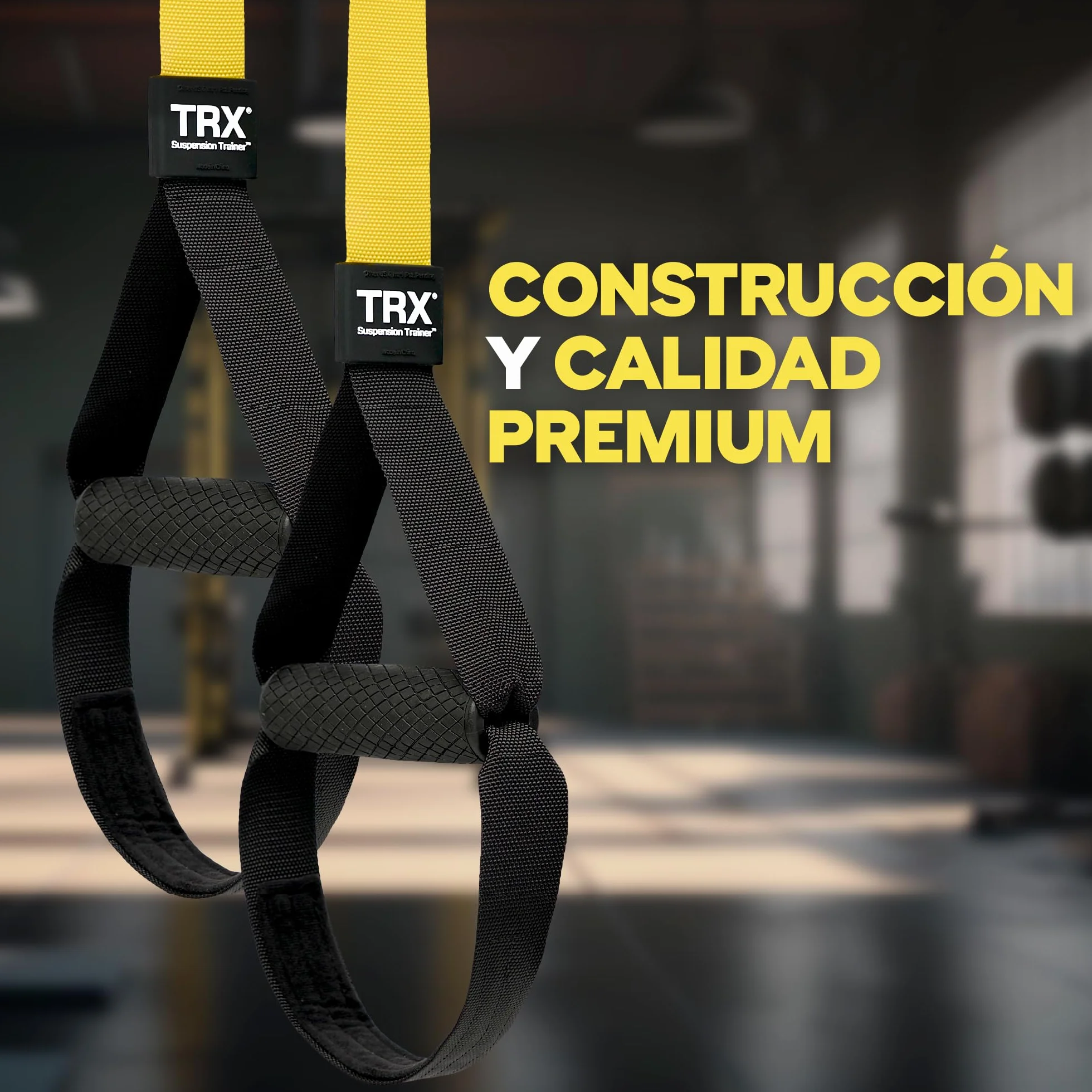 TRX PRO sistema de entrenamiento de suspensión diseño y durabilidad | incluye tres soluciones de anclaje, 8 entrenamientos de vídeo y programa de entrenamiento de 8 semanas