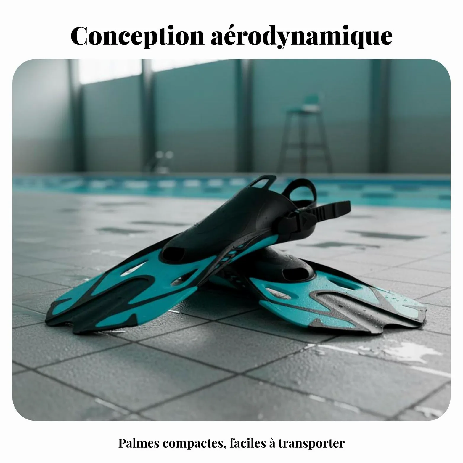 Aletas de Buceo Aletas de Natación Aletas Cortas Aletas con Talón Abierto con Empuje Estable y Bolsa de Pie Flexible TPE Adecuadas para Esnórquel , Negro , S/M