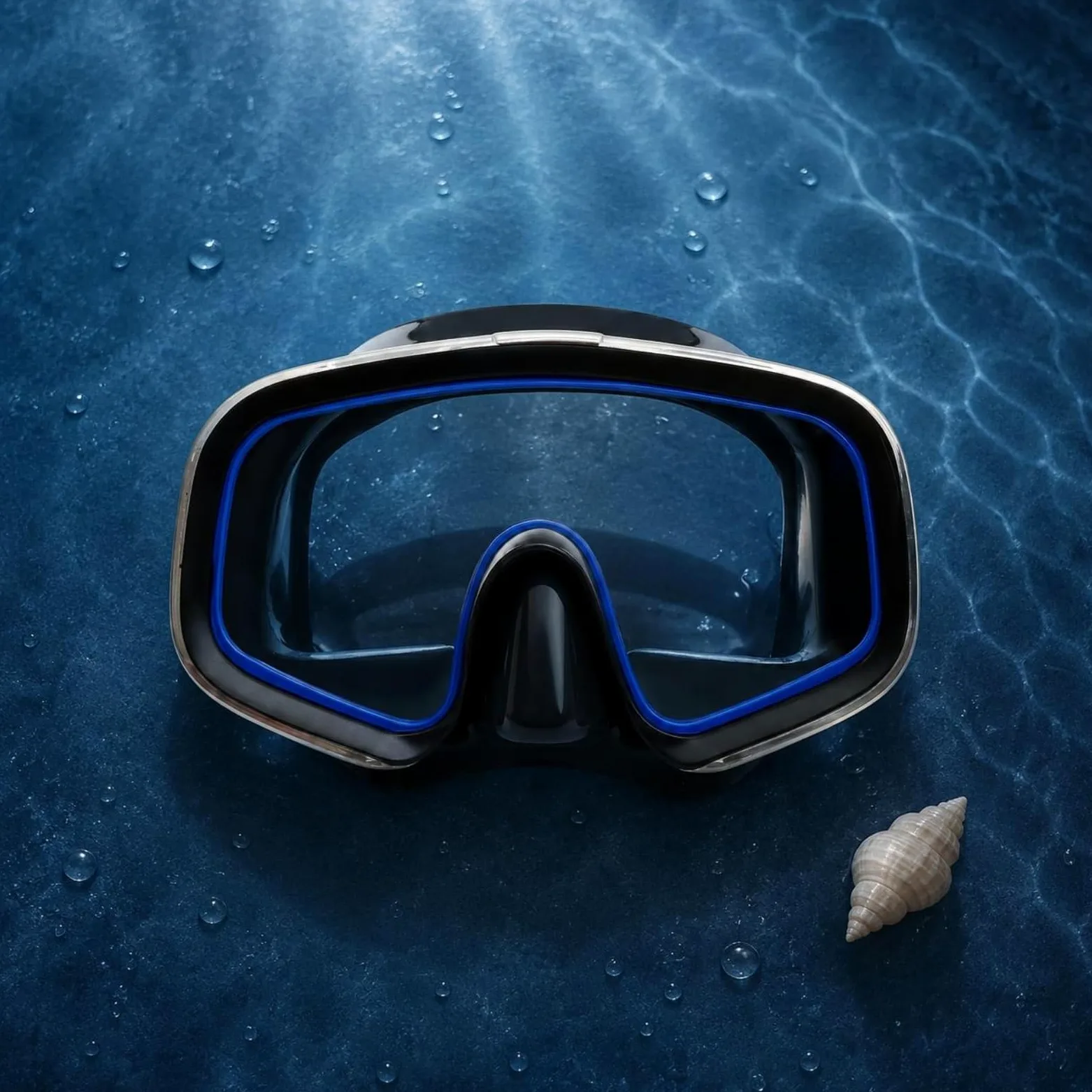 Gafas de Natación para Adulto Máscara Visor de Buceo Antivaho Lente de Vidrio Templado Correa Ajustable Sello Ergonómico Aptas para Esnórquel Natación Entrenamiento en Piscina