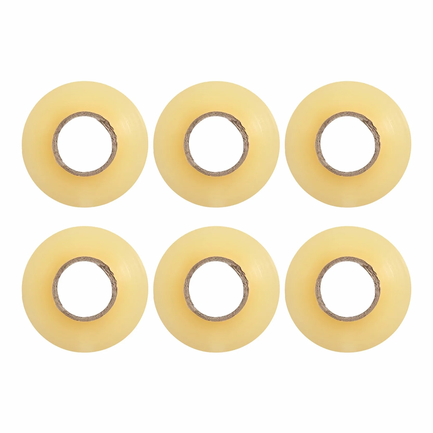 Paquete de 6 Cintas Transparentes para Hockey Cinta Multiusos Rollo de Espinilleras Rollo de Cinta para Equipo Deportivo 2,4 Cm X 28M Regalos Deportivos para Hockey