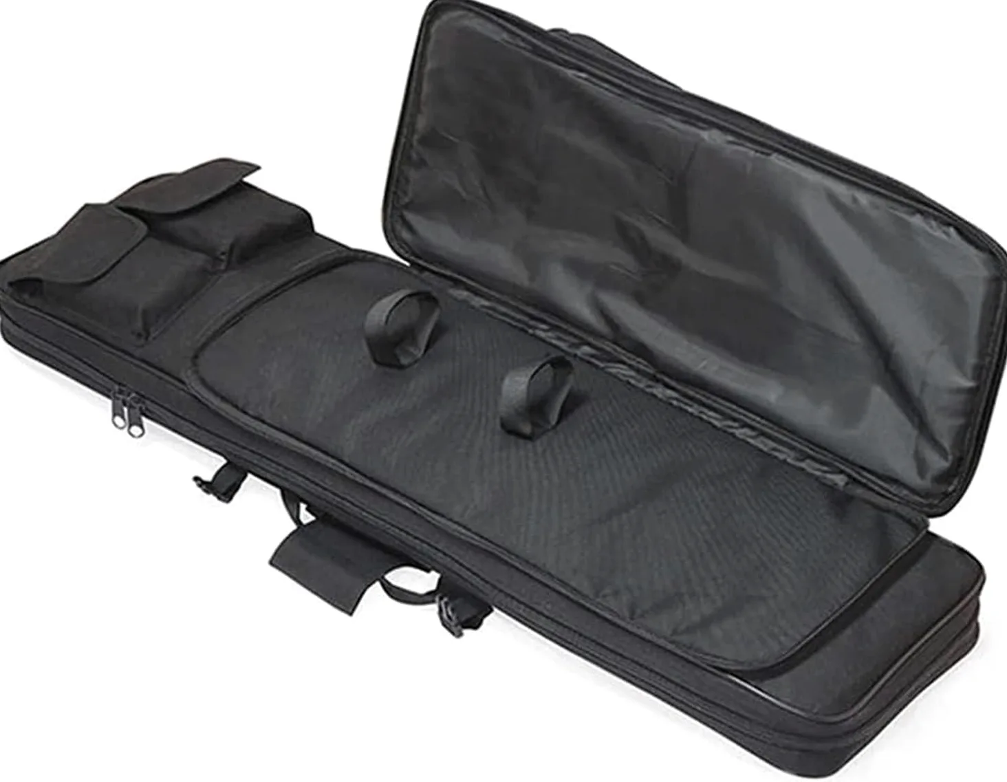 Bolsa para Rifle, Funda para Armas Largas, Airsoft Funda Escopeta Porta Caza Almacenar O Transportar Rifles 600D Tela Oxford Impermeable Bolsa Táctica De Escopeta C,118cm