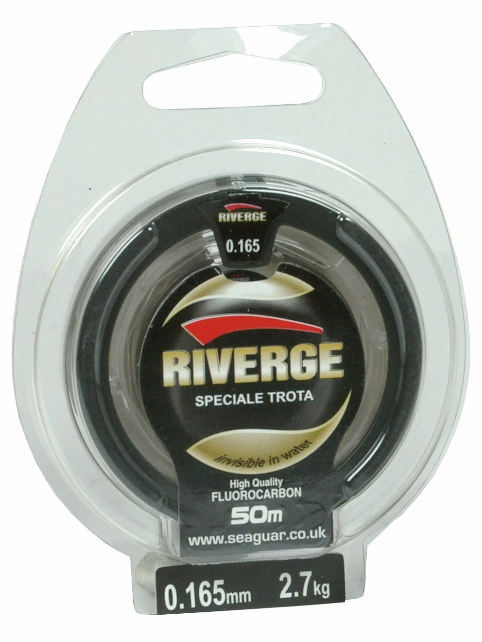 Seaguar Hilos de Pesca Riverge Trota Colmic 0.16 mm 50 m Fluorocarbono Spinning Surfcasting Boloñesa
