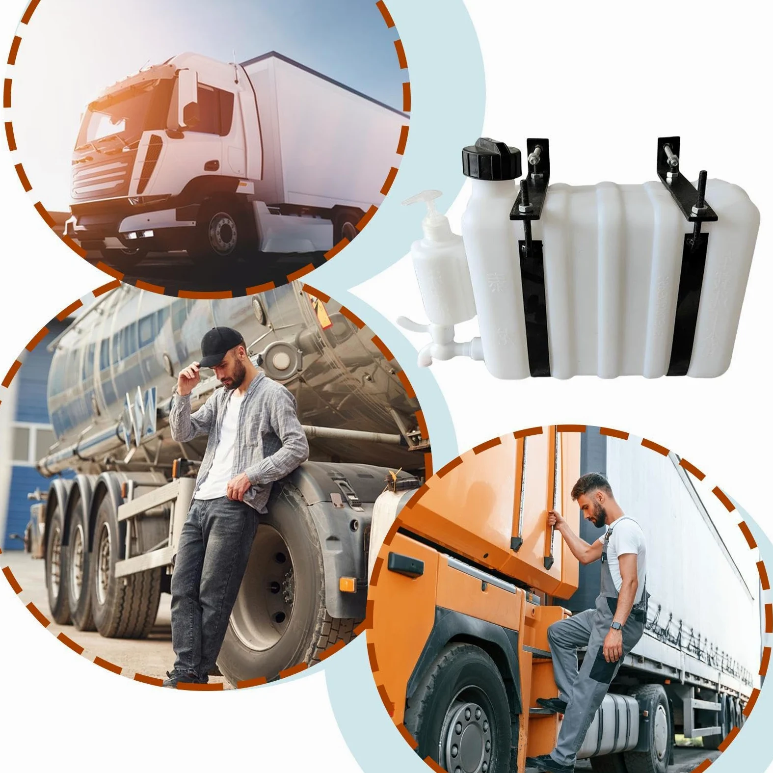 Tanque De Agua Dulce, Tanque De Agua Dulce 9L RV RV Tank Con Grifo De Agua, Portaaviones, Tanque De Agua Portátil Para Camiones, Remolques, Autocaravana
