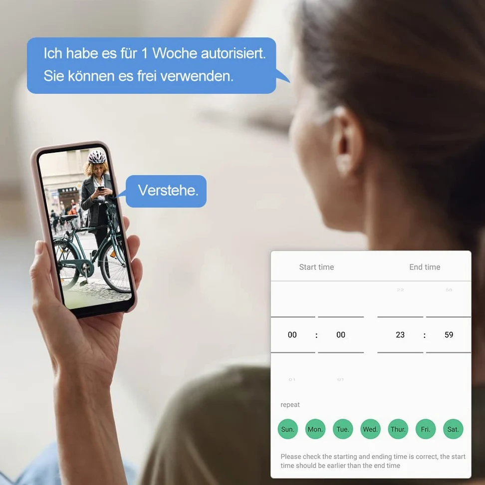 Candado de cadena para bicicleta con llave eLinkSmart impermeable Bluetooth App Bike Lock (100 cm de longitud 8 mm de diámetro) para bicicleta, scooter, moto, portón