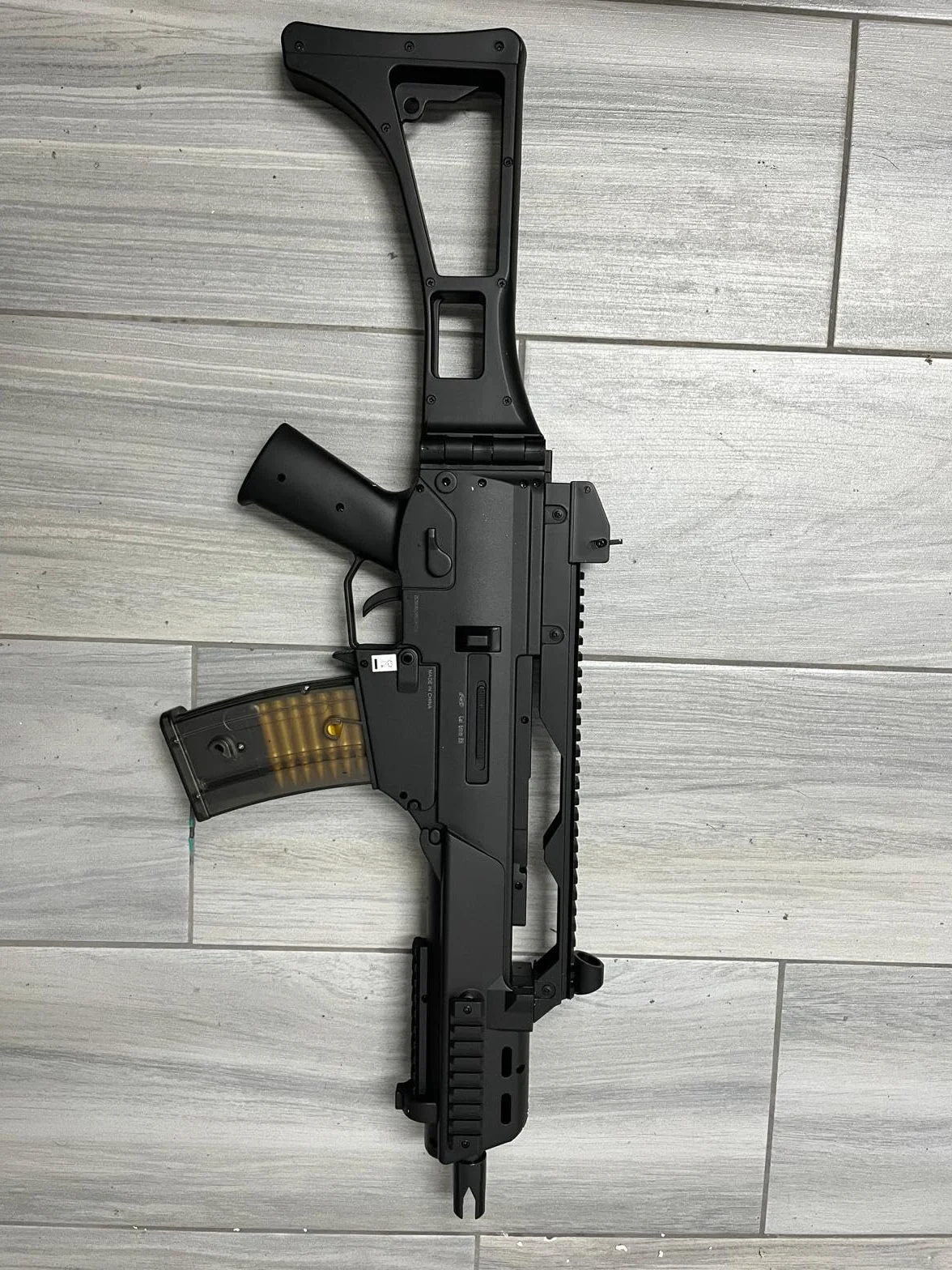 SUBFUSIL ASG DVL36 DISCOVERYLINE - Fusil de Airsoft Calibre 6mm (Arma Larga de Aire Suave de Bolas de plástico o PVC). Sistema: ELÉCTRICO, 0.1 Julio