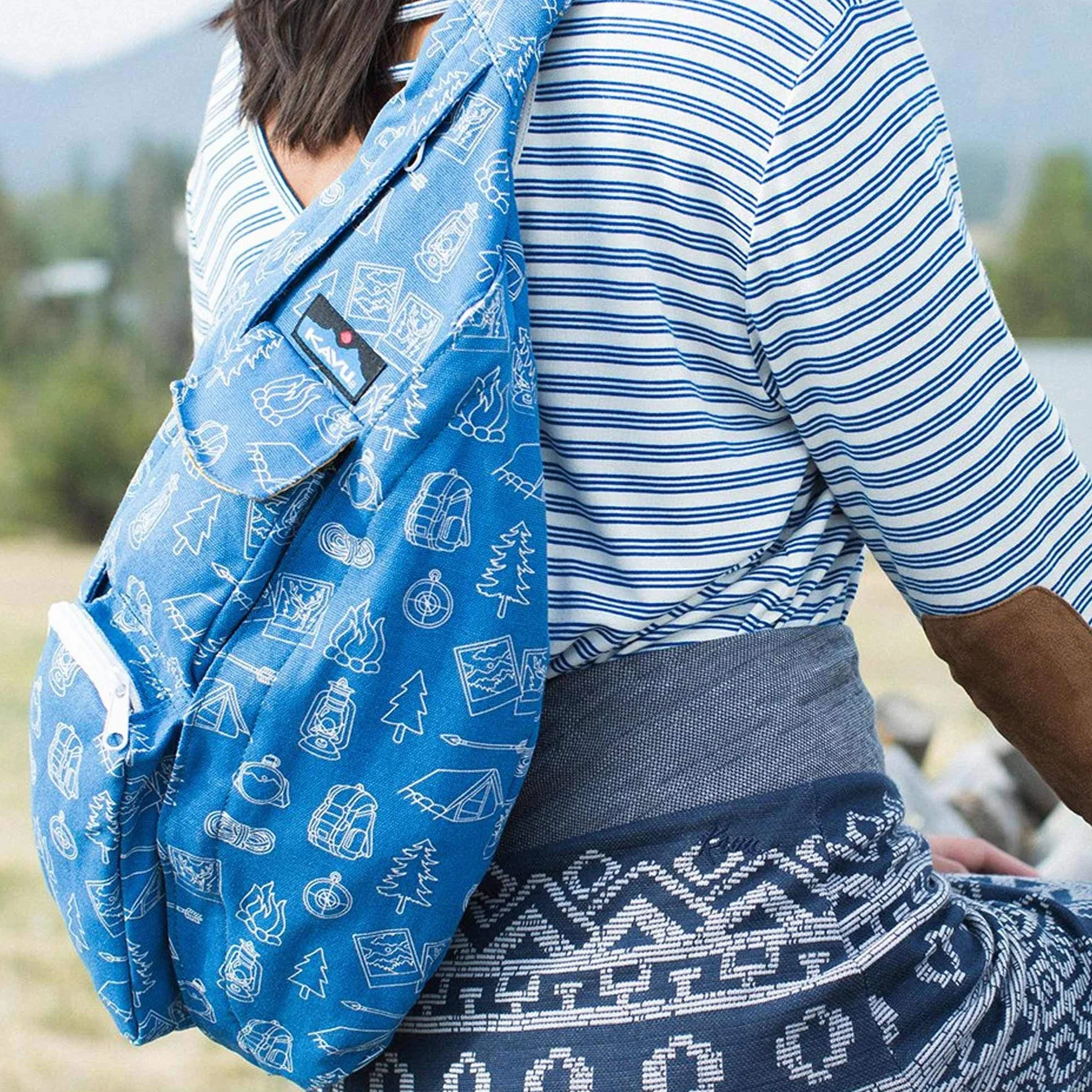 KAVU Bolsa de Cuerda para Mujer