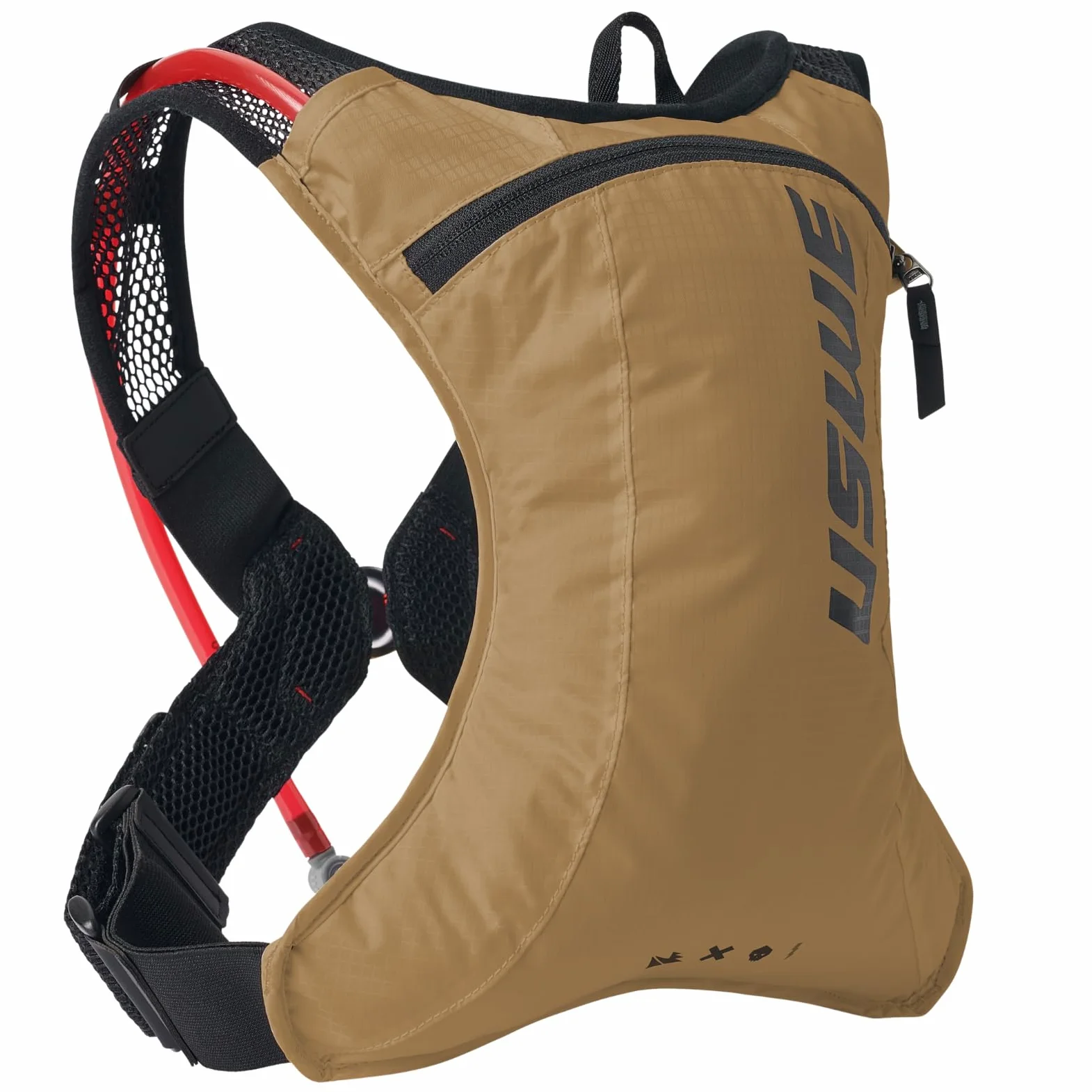 USWE Race 2.0, mochila de hidratación ultraligera con bolsa de agua de 2.0 L, paquete a prueba de fugas para grava, MTB, correr, senderismo, ciclismo, camping, ciclismo para hombres y mujeres
