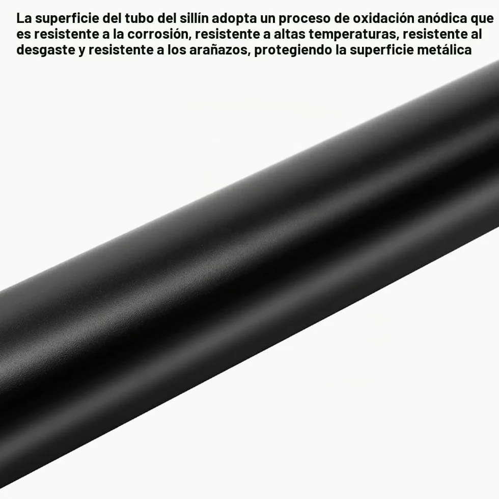 Tija de sillín telescópica para Bicicleta, Tubo de sillín de Bicicleta de Altura Ajustable de 30,9/31,6mm, tija de sillín hidráulica de aleación de Aluminio, Accesorio para Ciclismo