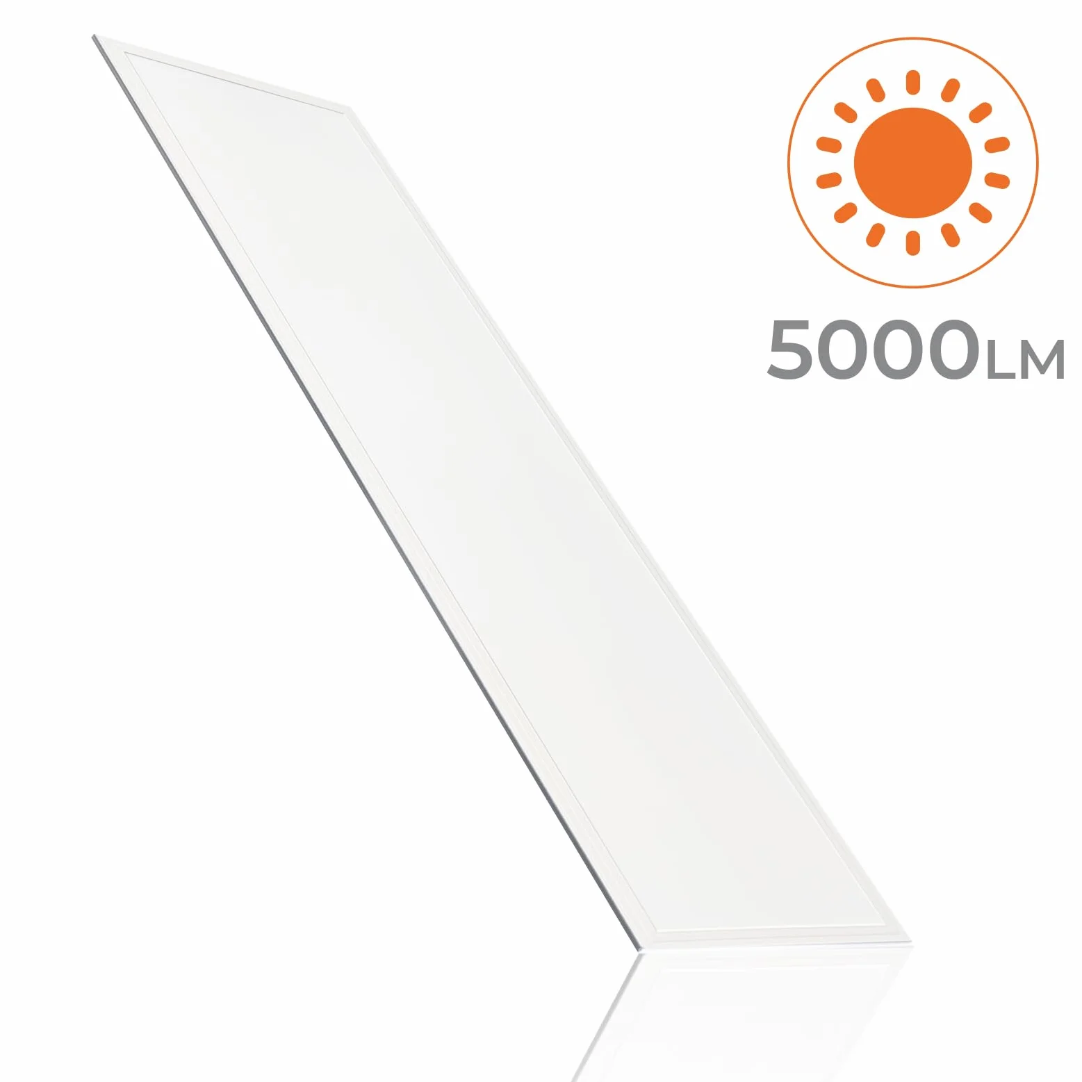 Panel LED Empotrable 120x30cm 48W CCT 5000 Lúmenes