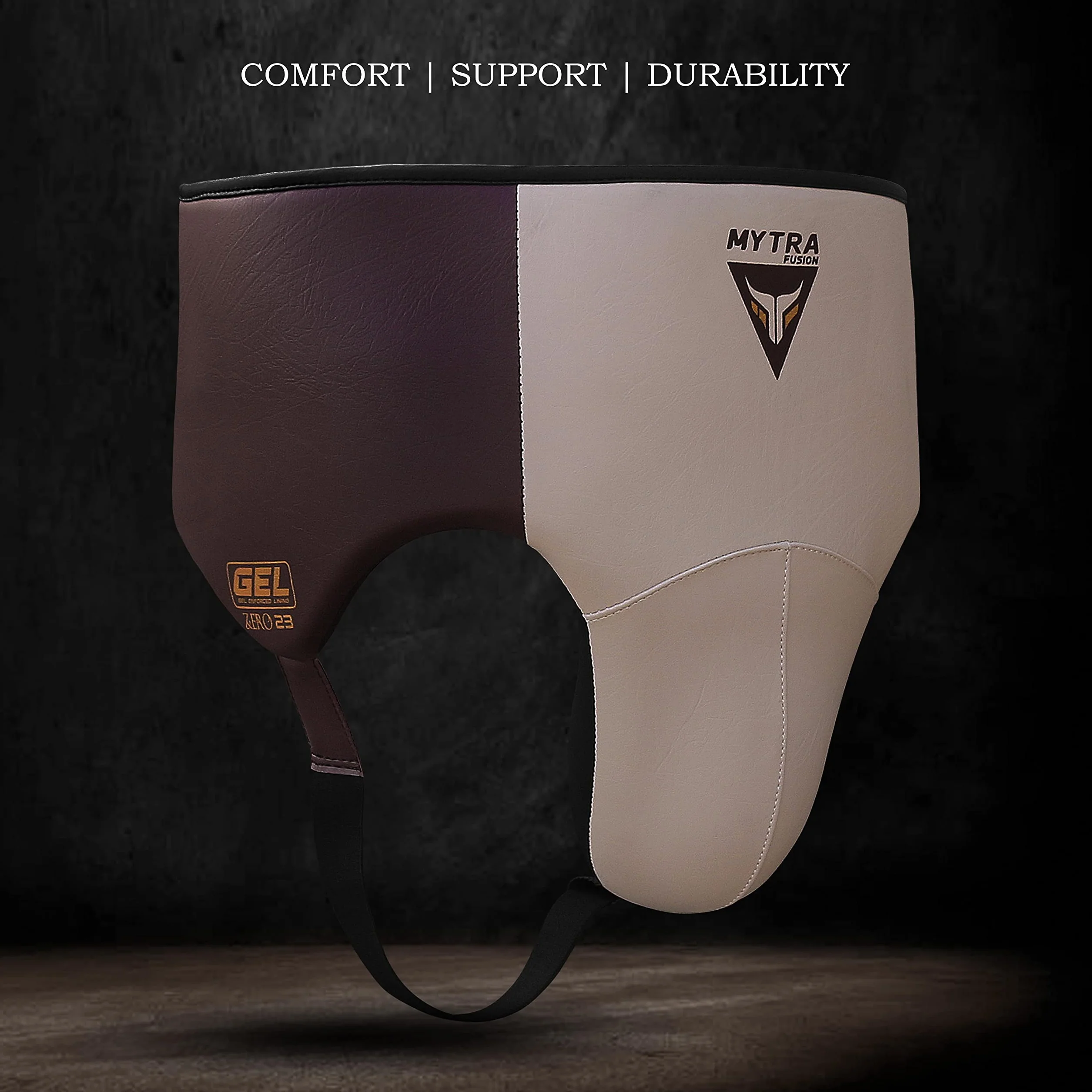 Mytra Fusion coquilla Hombre Protector Testicular for para MMA, Muay Thai, Kickboxing y Artes Marciales Protector Abdominal para Entrenamiento, Sparring, Taekwondo y Grappling