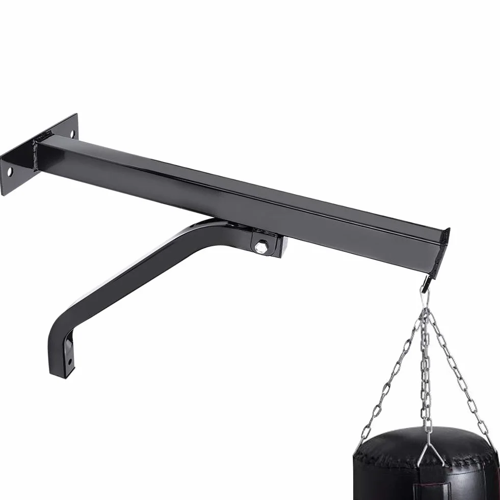 lyrlody Soporte de Pared para Saco de Boxeo, Acero Resistente, Carga Máxima 100 Kg, Fácil Instalación