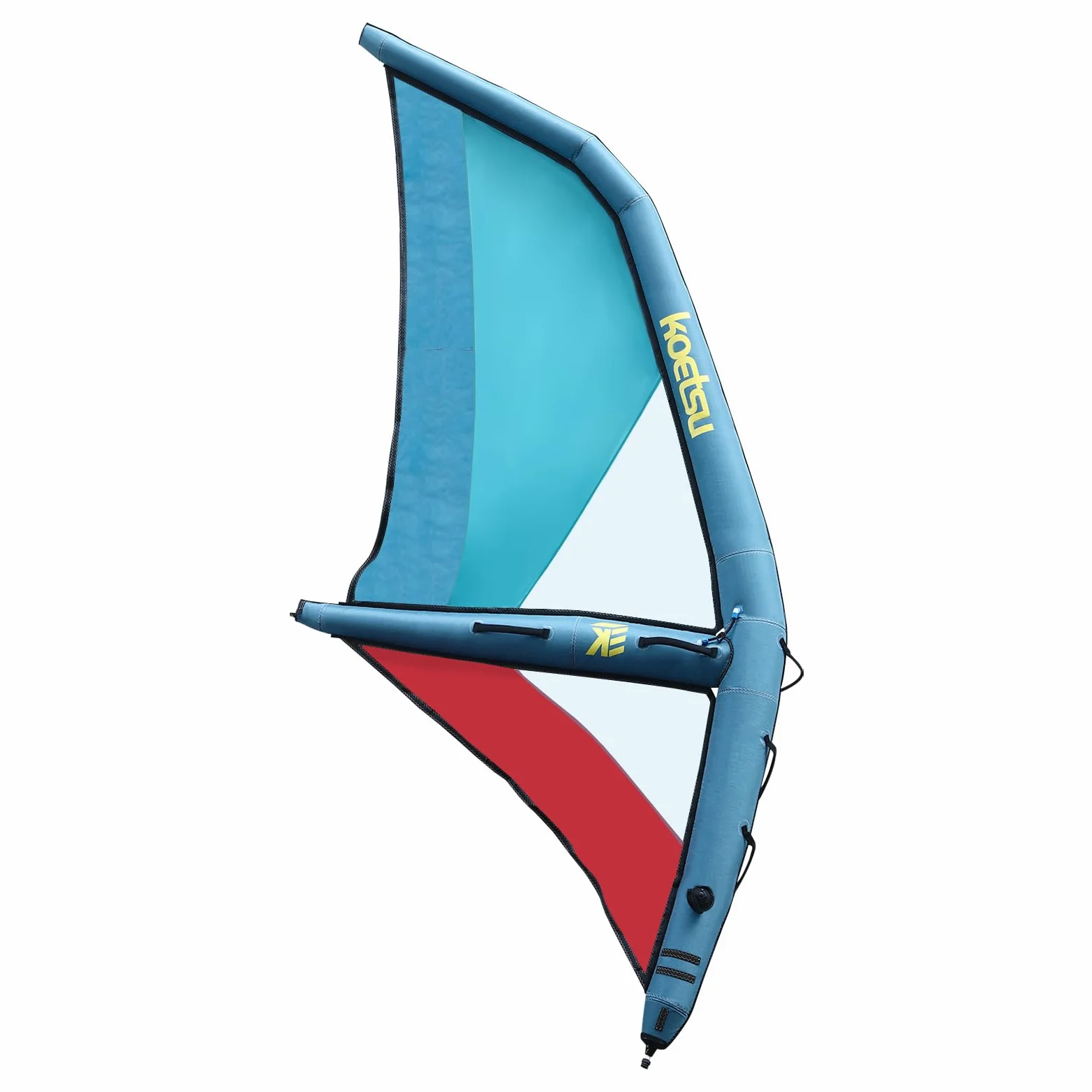 Juego de tablas de remo inflables 360° con bomba de aire 4,35 x 1,88 m | Superficie de vela: 4,2 m², vela de remo portátil con regulador de válvula y asas para deportes acuáticos