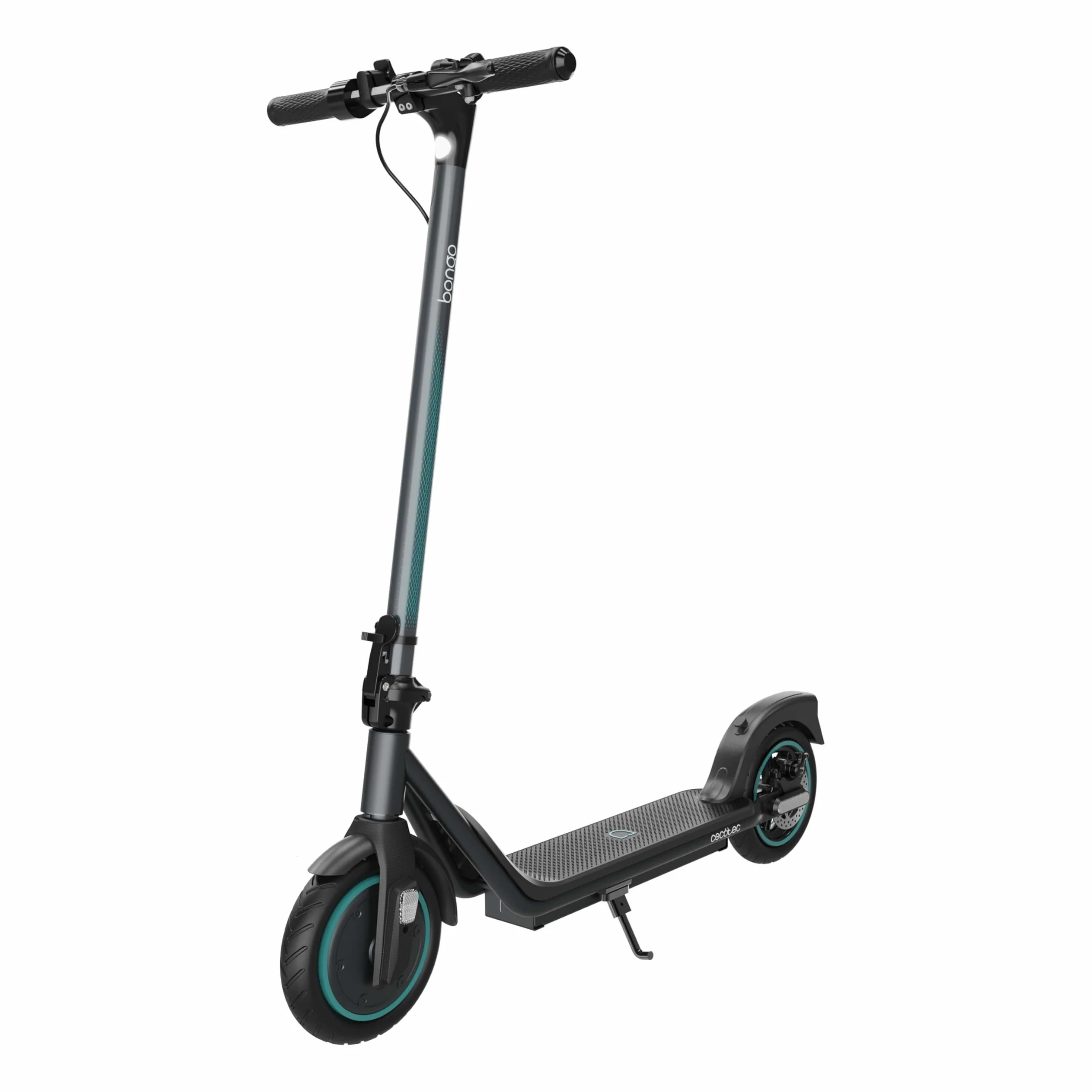 Cecotec Patinete Eléctrico Adultros Homologado DGT Bongo D20E Connected, Potencia MAX 500 W, hasta 20km Autonomía, Disco Freno Trasero y E-ABS, Conectividad App, Ligero 12,2Kg, Batería 5200mAh, 36V