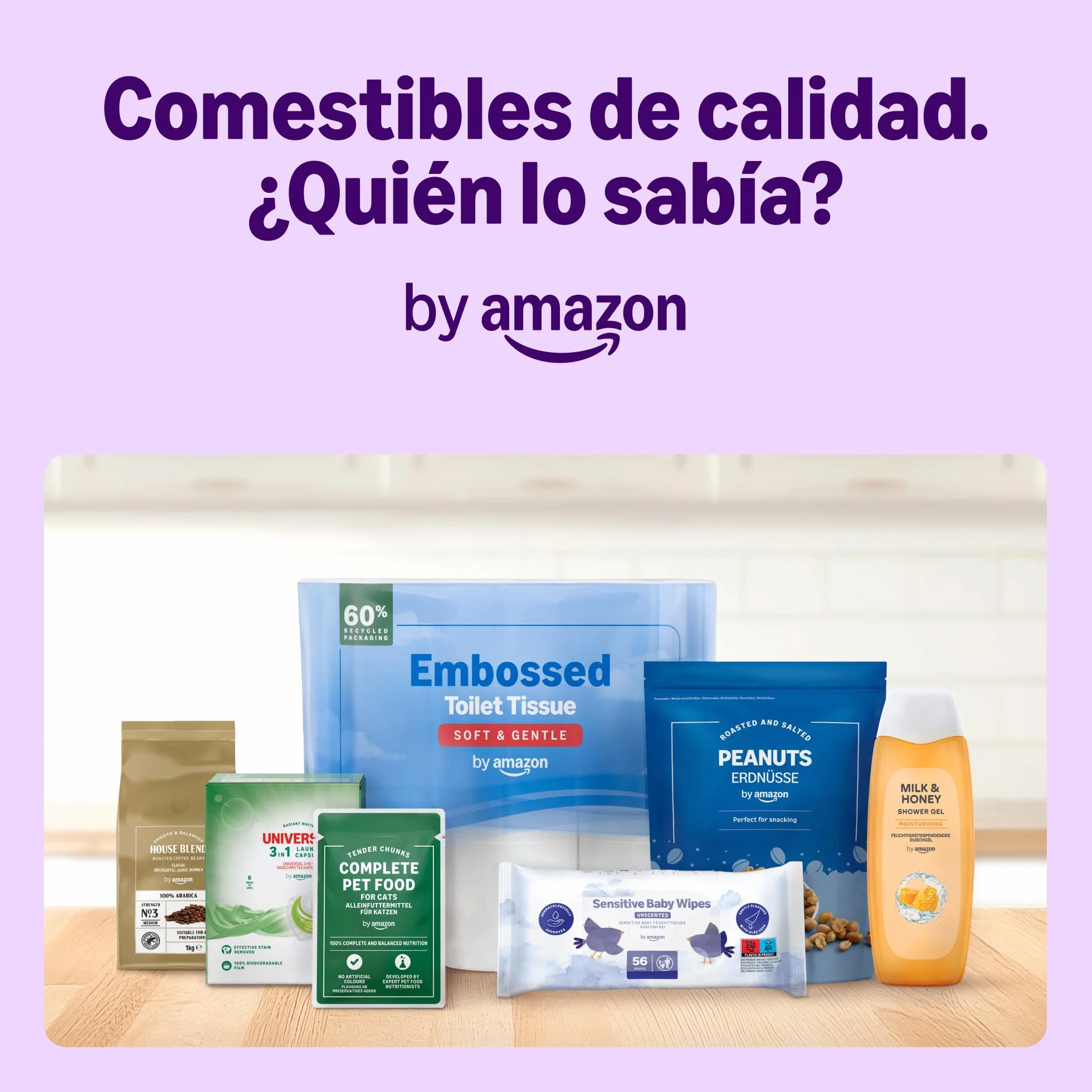 Amazon Papel Higiénico Supersuave 3 Capas 36 Rollos 200 Hojas FSC