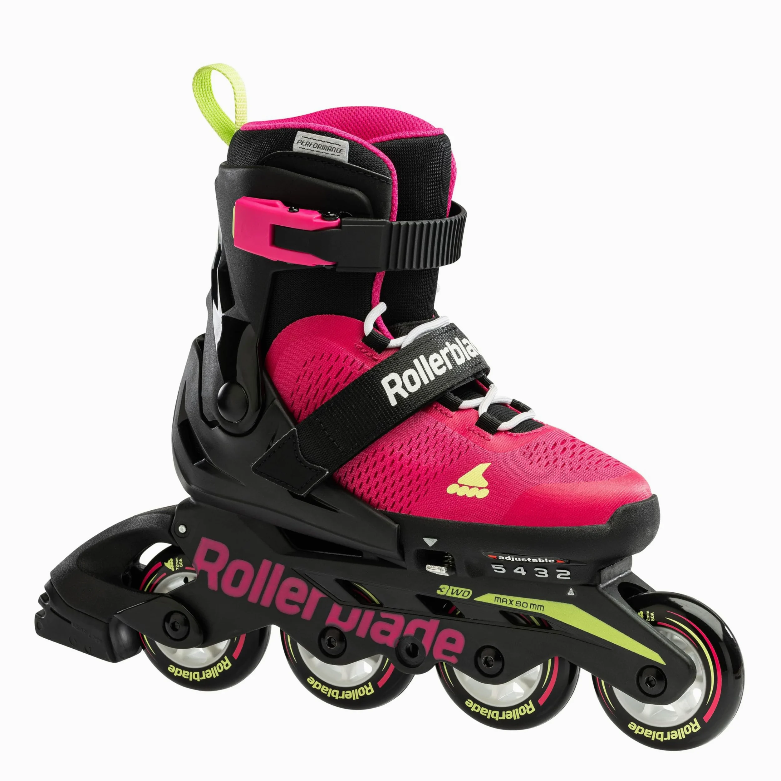 Rollerblade MICROBLADE Inline Skate Pink Light Green