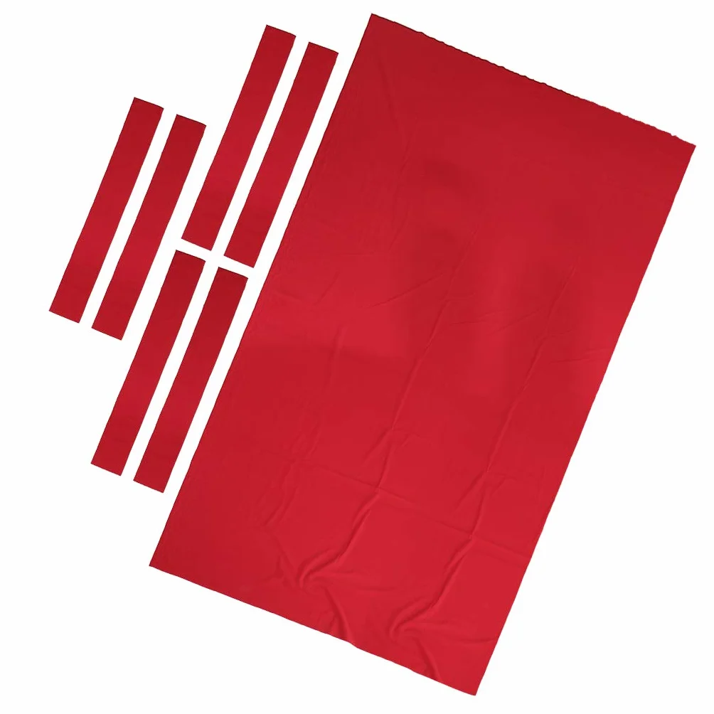 Cubierta de Nylon para Mesa de Billar Rojo 2.8x1.5m