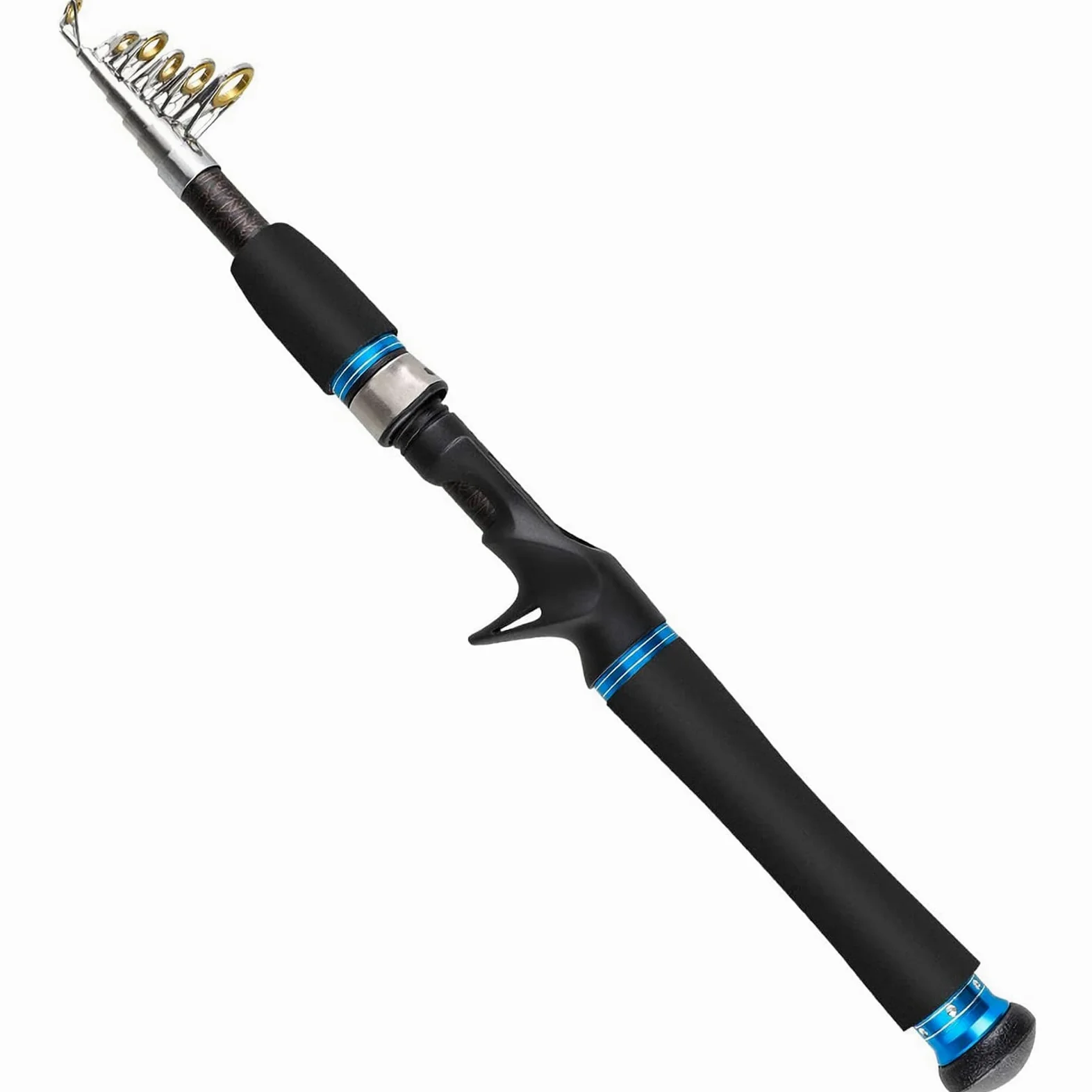 Cañas de Pescar , Caña de Pescar Telescópica , 24 Toneladas Caña Pescar Fibra de Carbono , para Pesca al Aire Libre y Pesca en Hielo , Apto para Pesca en Agua Dulce y Salada