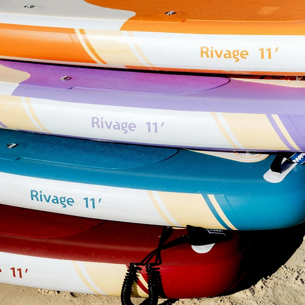 Skiffo Rivage Lagoon 11' – Sup Inflable 2 en 1 Kayak Completo – 335 x 86 x 15 cm – MAX 160 kg – Estable y versátil – Diseño único