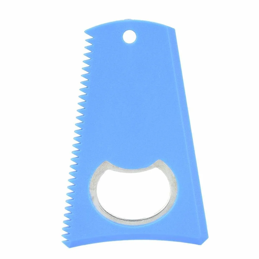 Alomejor Tabla de Surf Universal Cera Peine Tabla de Surf Removedor de Cera Longboard con Llavero Agujero Herramienta de Limpieza de Cera