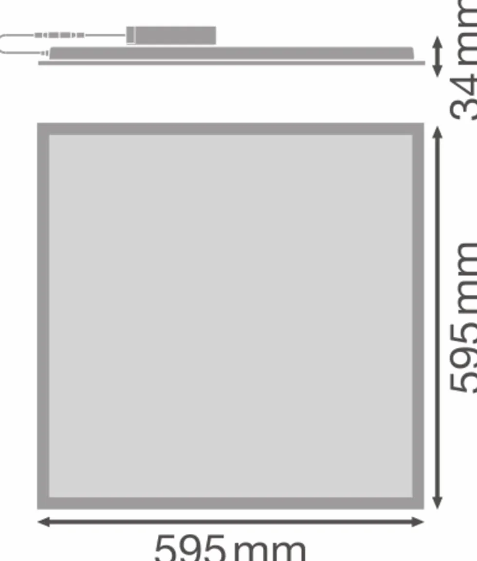 LEDVANCE Panel Compact 600 33W 4000K