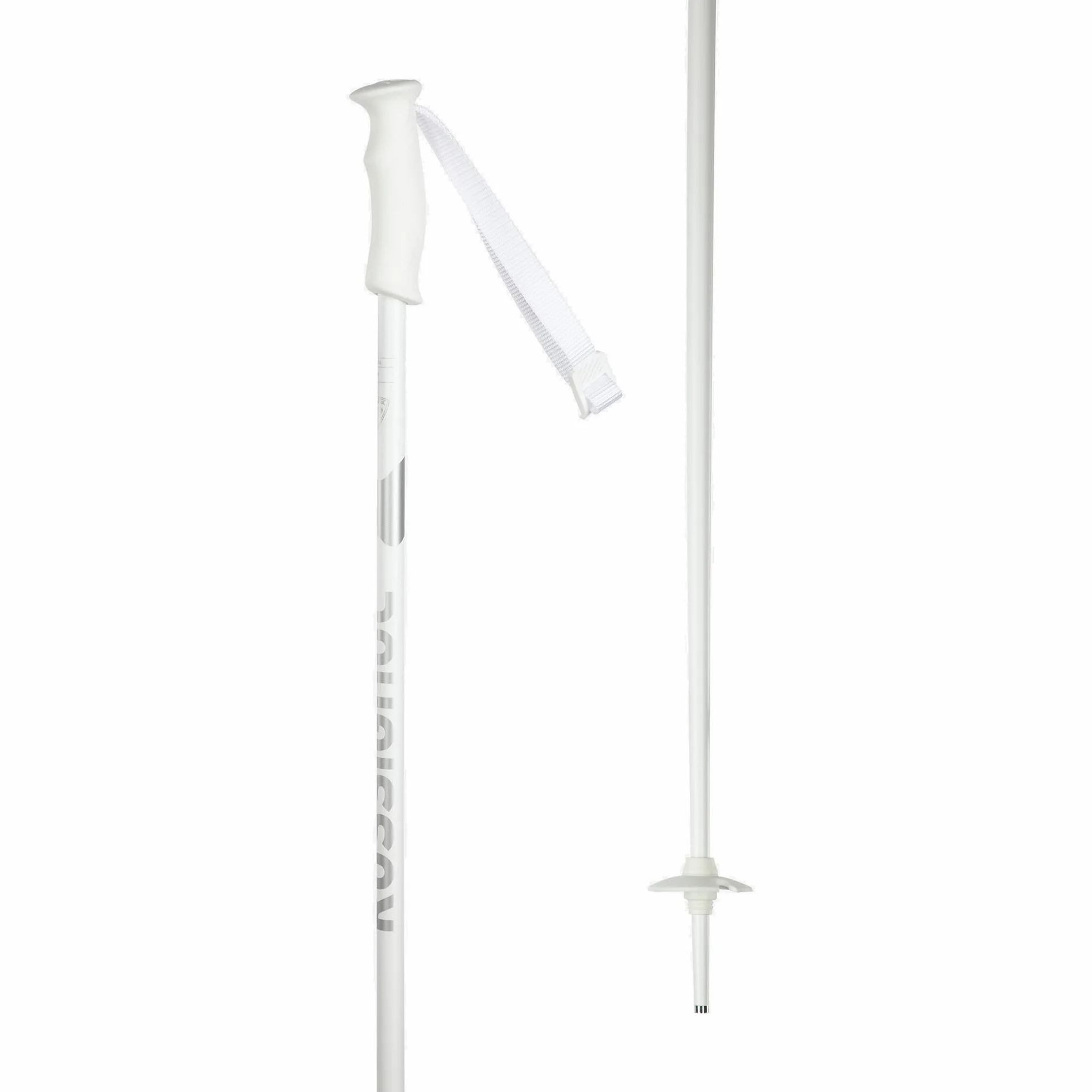 Rossignol Electra White - Bastones de esquí para mujer, color blanco