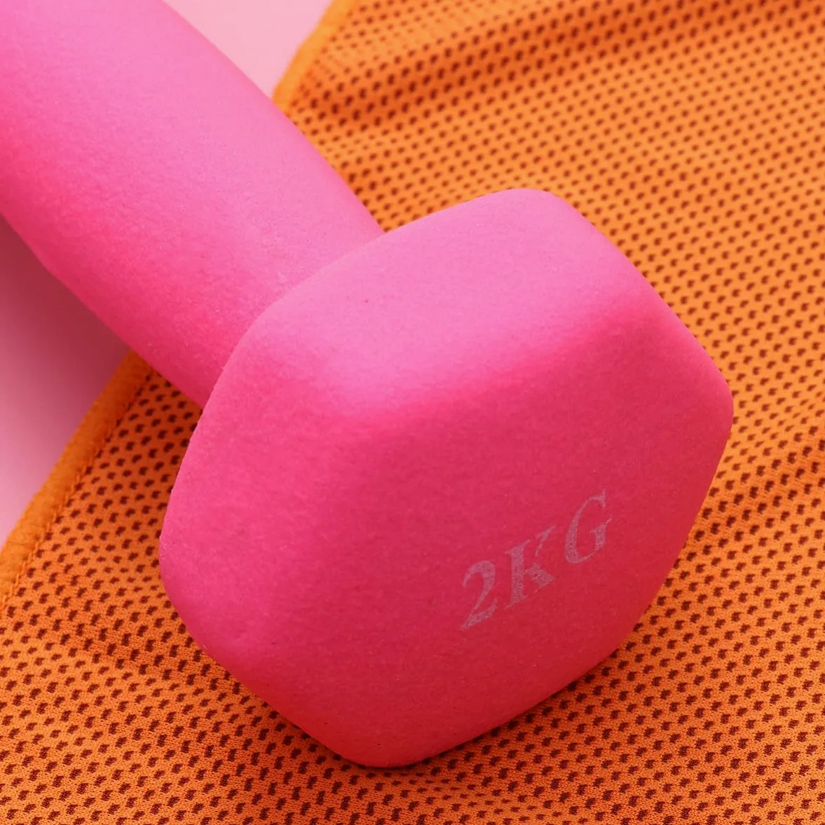 BESPORTBLE Par campana recubierto de vinilo campanas tontas forma hexagonal mancuerna de fitness dama pesas mancuernas barra con pesas mujeres con pesas yoga mancuerna pequeña hombre