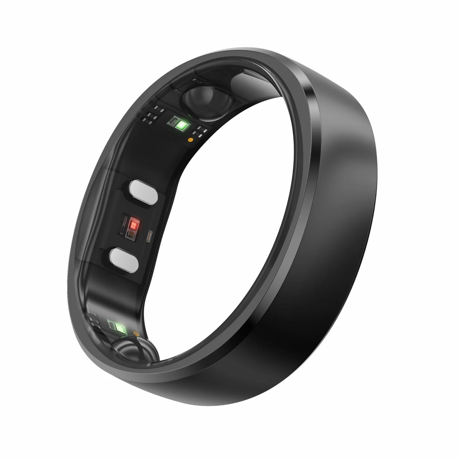 RingConn Gen 2 Smart Ring Negro Talla 9 Monitoreo Sueño Estrés Frecuencia Cardíaca Salud Femenina Sin Suscripción 12 Días Autonomía