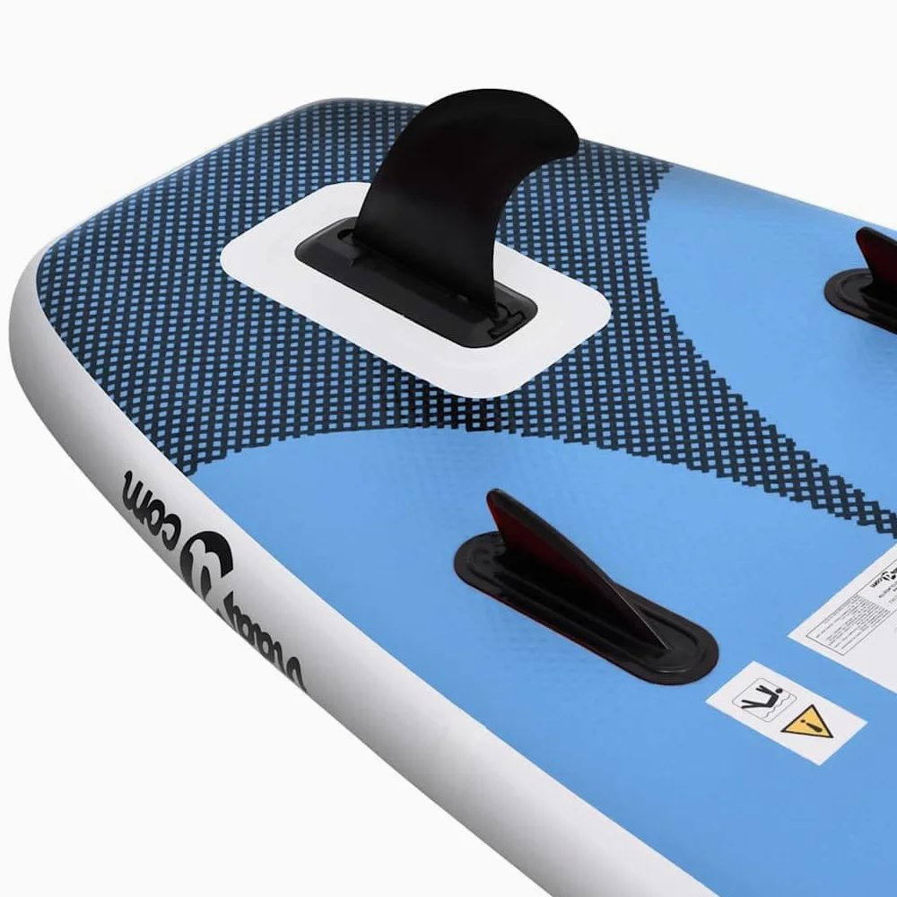 Set de Tabla de Paddle Surf Hinchable Azul Marino 330x76x10 cm Azul,93385