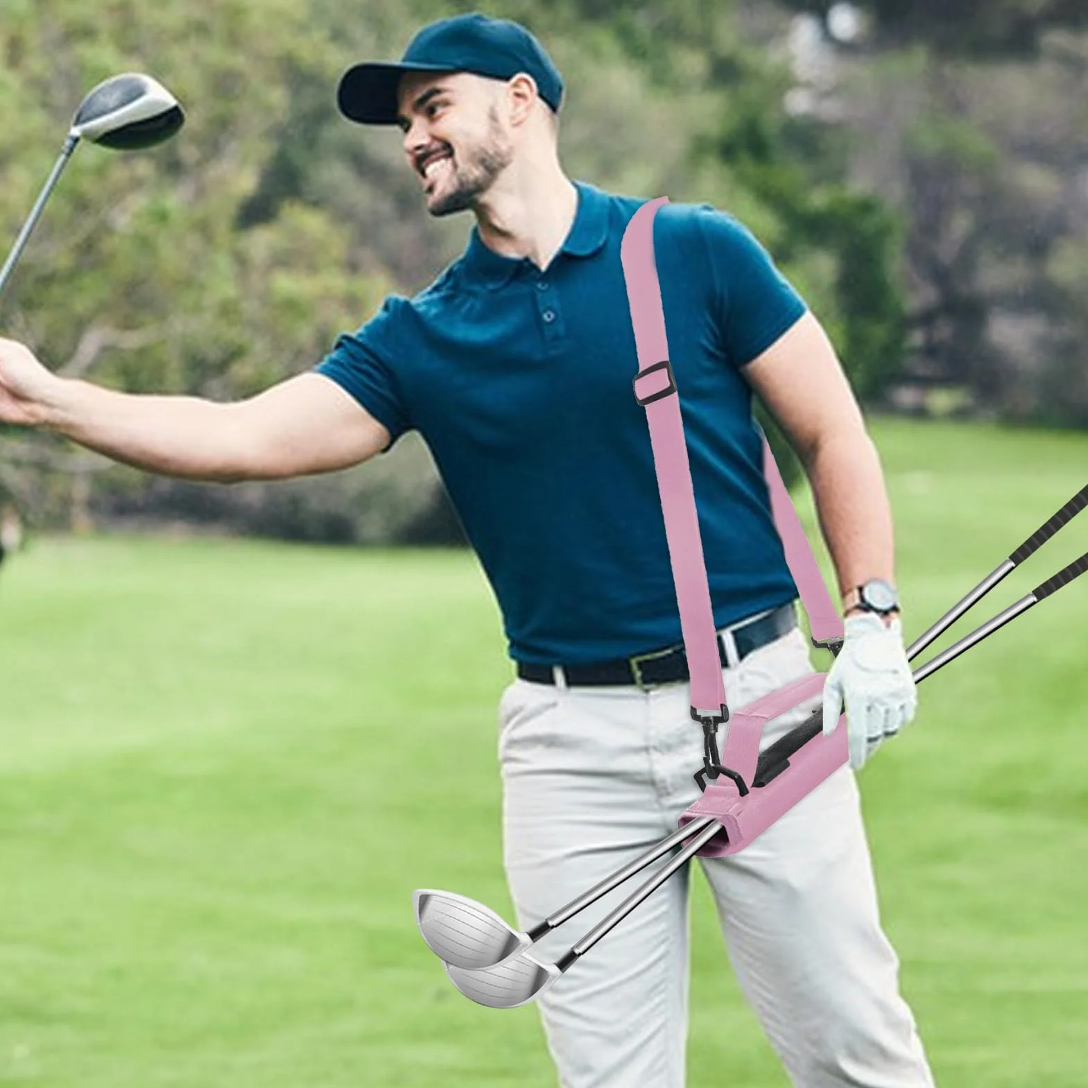 Bolsas De Golf Para Hombres | Bolsa De Transporte Mujer Para Equipos De Golf - Portátil Organizador Con Correa Hombro Ajustable Para Golfistas Hombres Mujeres