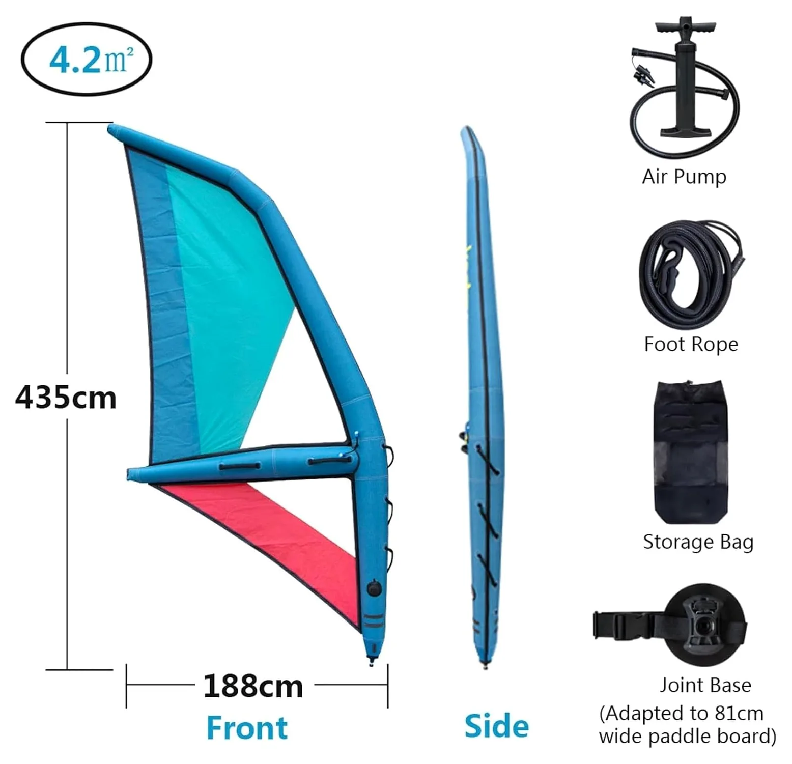 Tabla De Paddle Surf Hinchable Profesional Sup, Tabla de Windsurf Hinchable, Wing Foil, Tabla de Windsurf de Mano