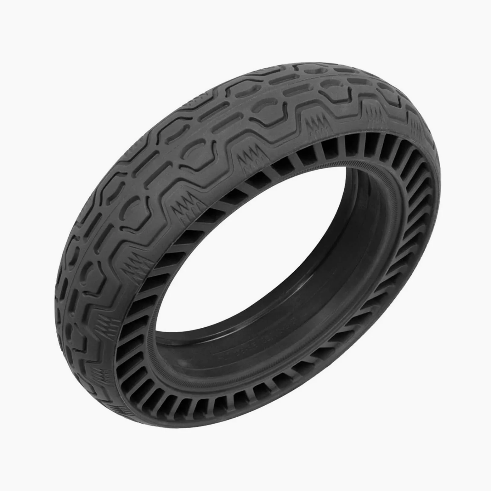 Neumáticos sólidos for patinete eléctrico, compatibles con Segway, Ninebot, Max G30 G30D, antideslizantes, de 10 pulgadas, 60/70-6,5, neumáticos repuesto x 2,50 rueda de scooter de goma maciza
